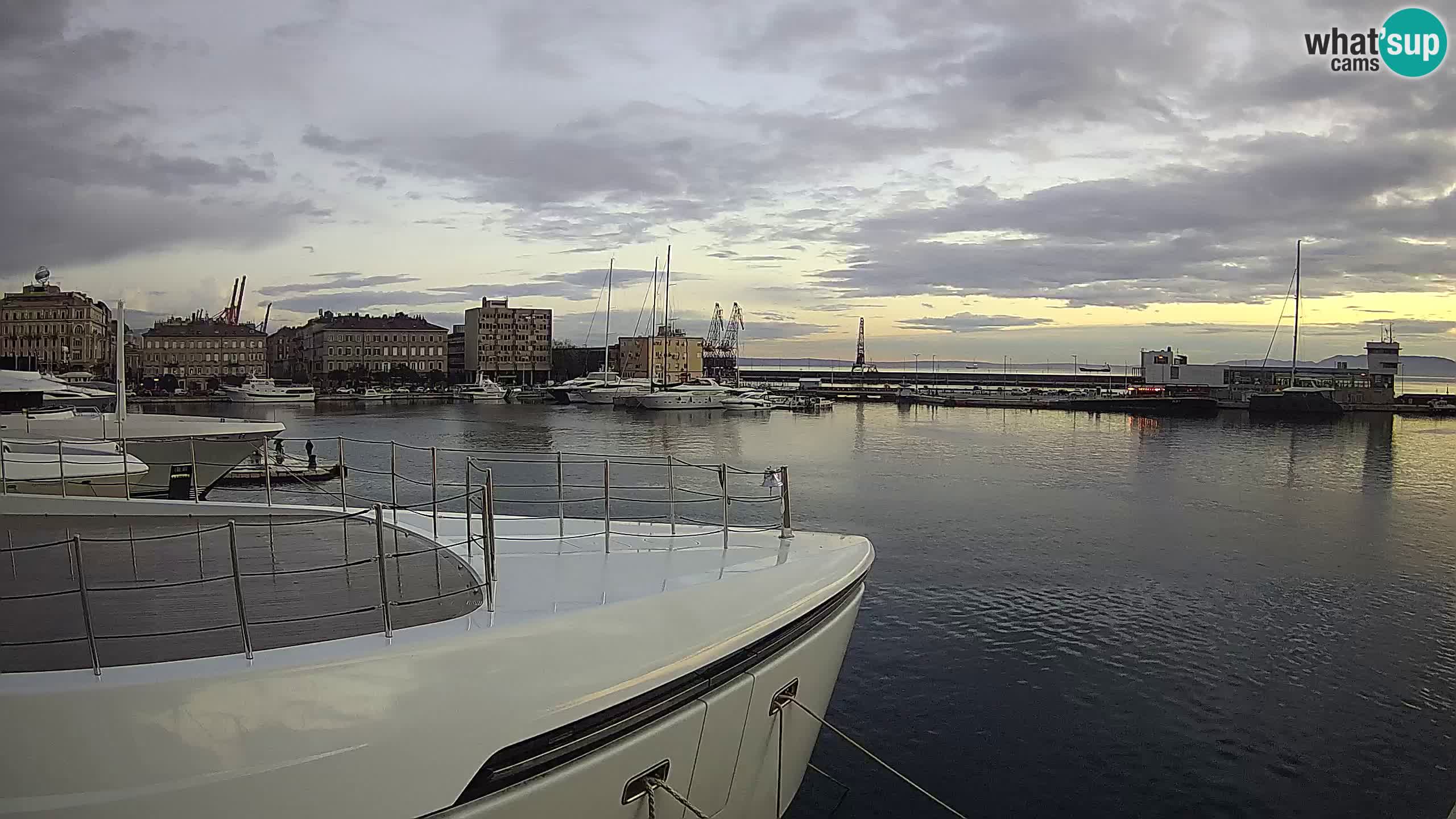 Rijeka – Botel Marina webcam en direct