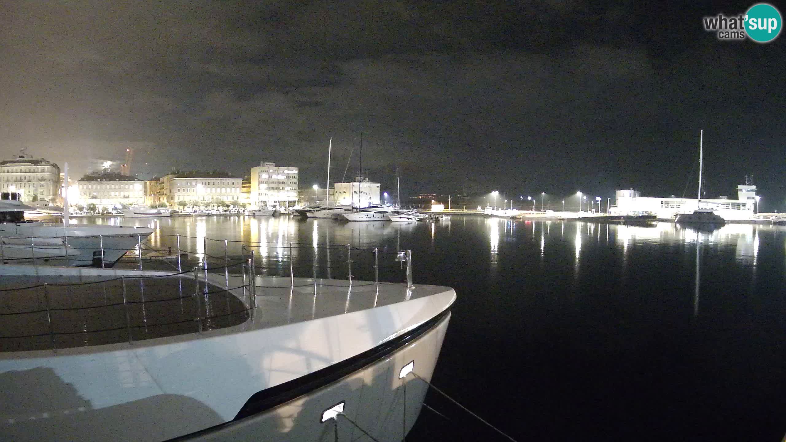 Rijeka – Botel Marina webcam en direct