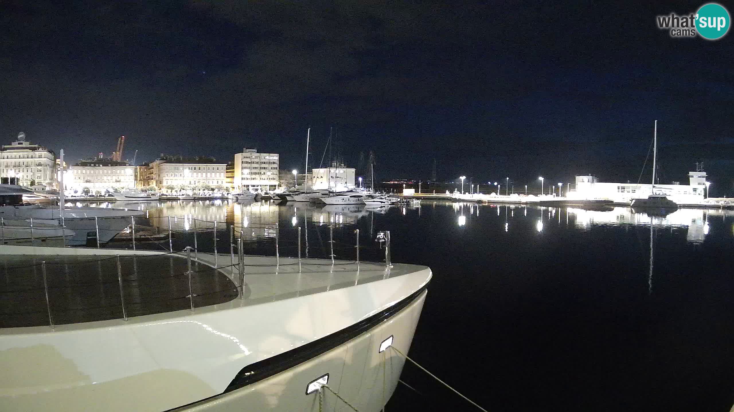 Botel Marina cámara web en vivo Rijeka