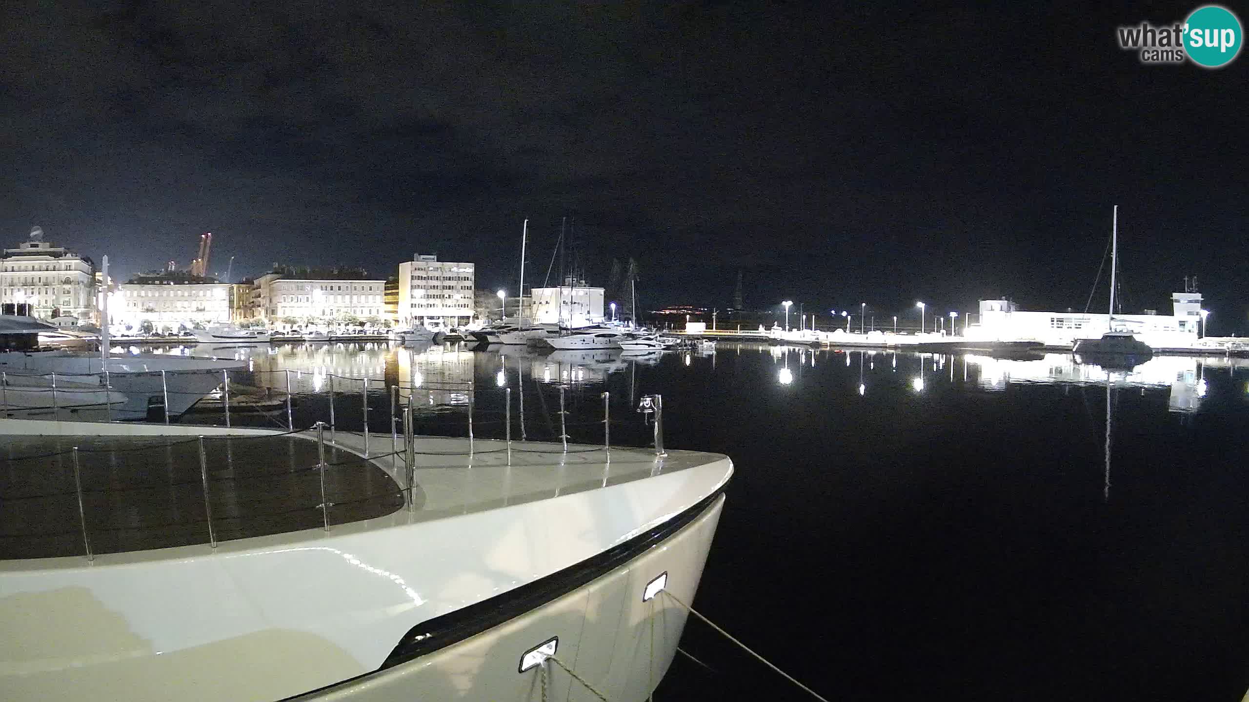 Rijeka – Botel Marina web kamera