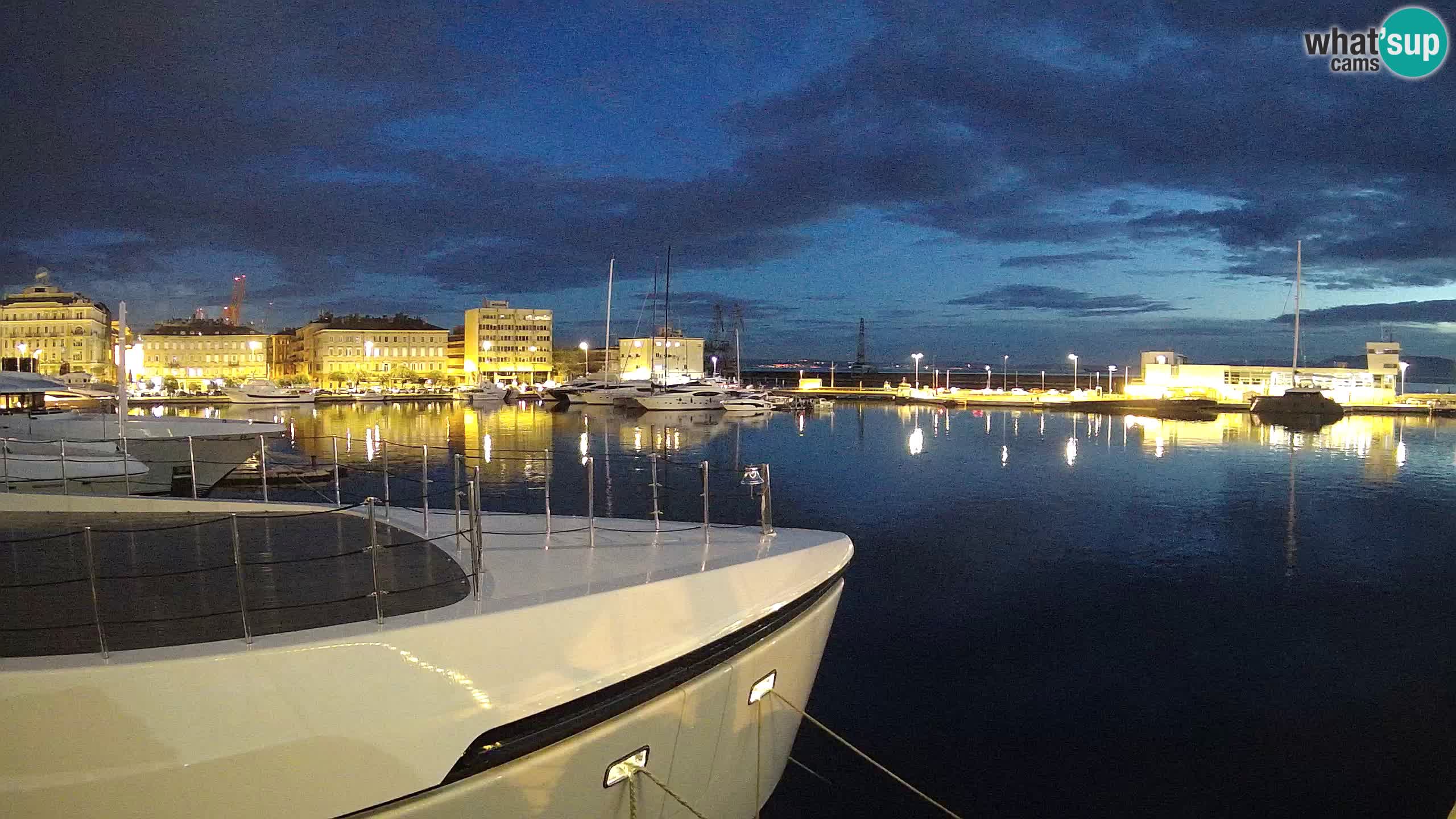 Rijeka – Botel Marina web kamera