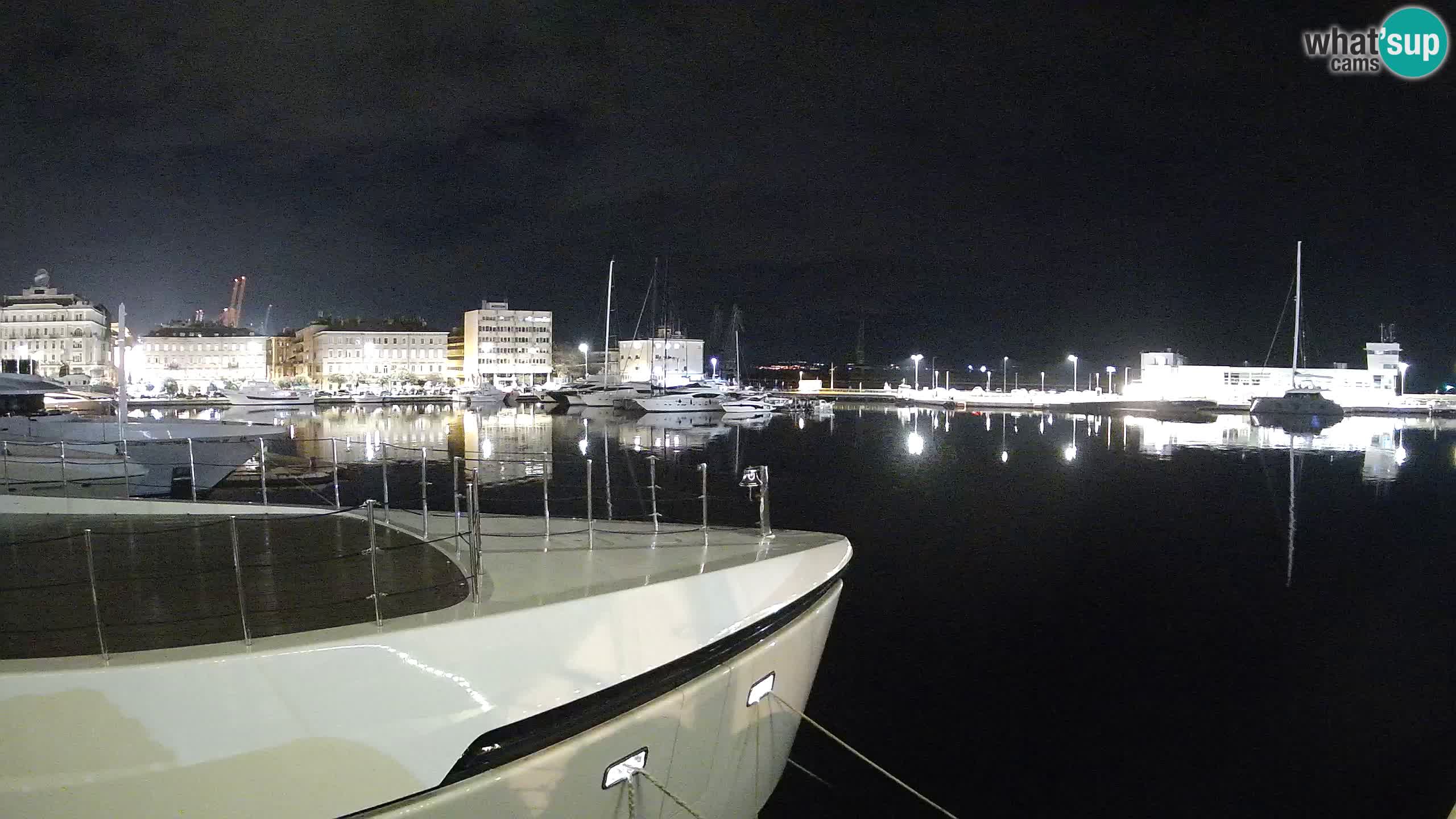 Reka – Botel Marina spletna kamera