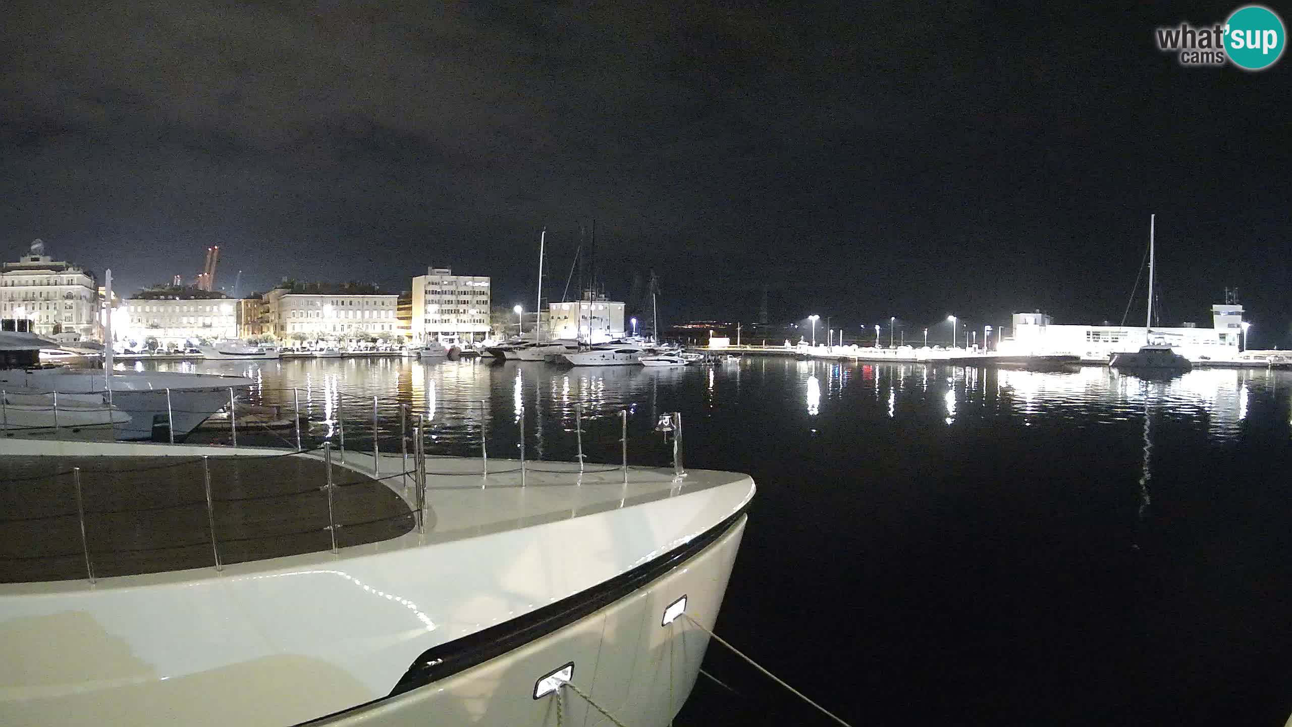 Botel Marina cámara web en vivo Rijeka