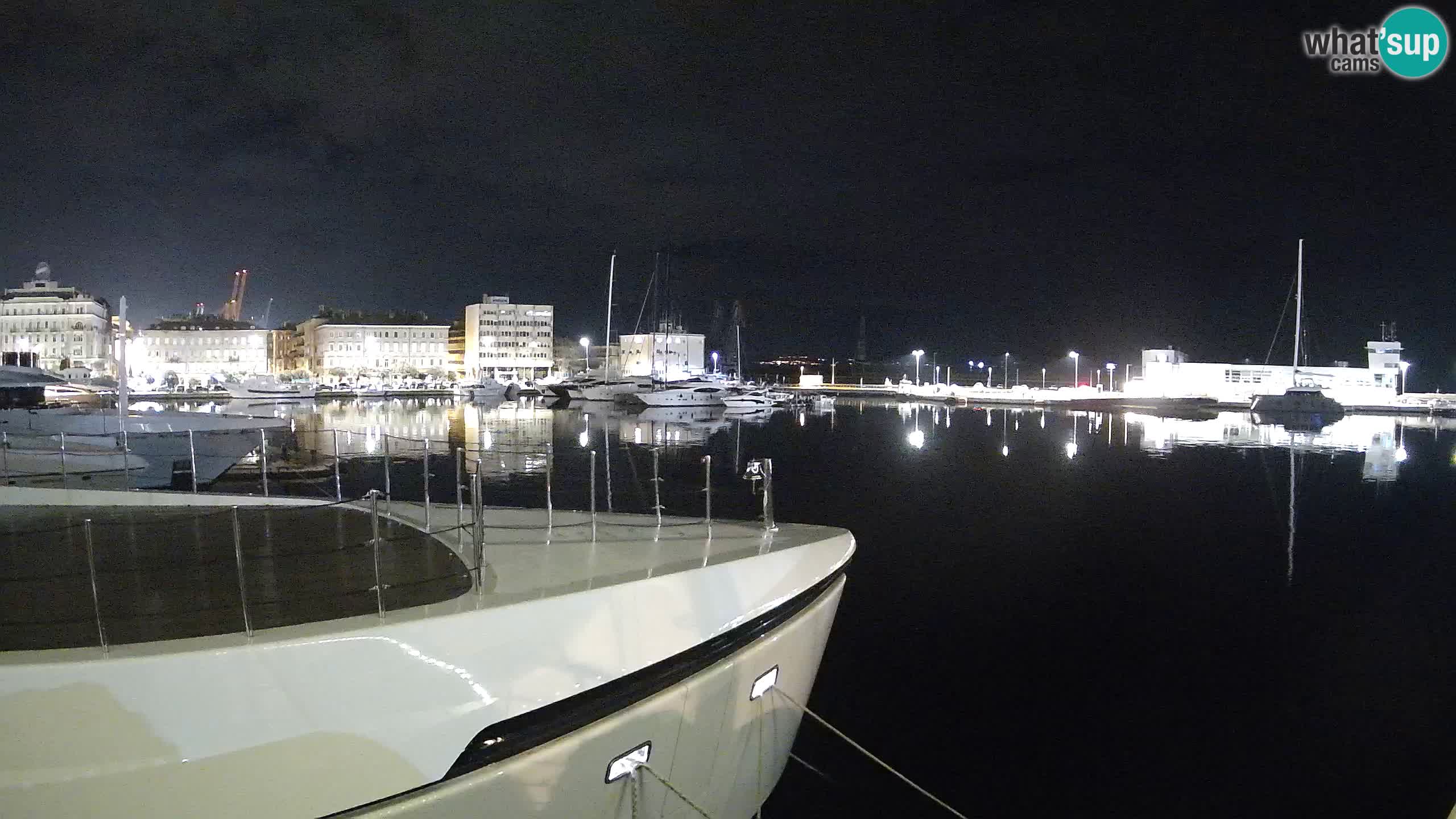 Rijeka – Botel Marina web kamera
