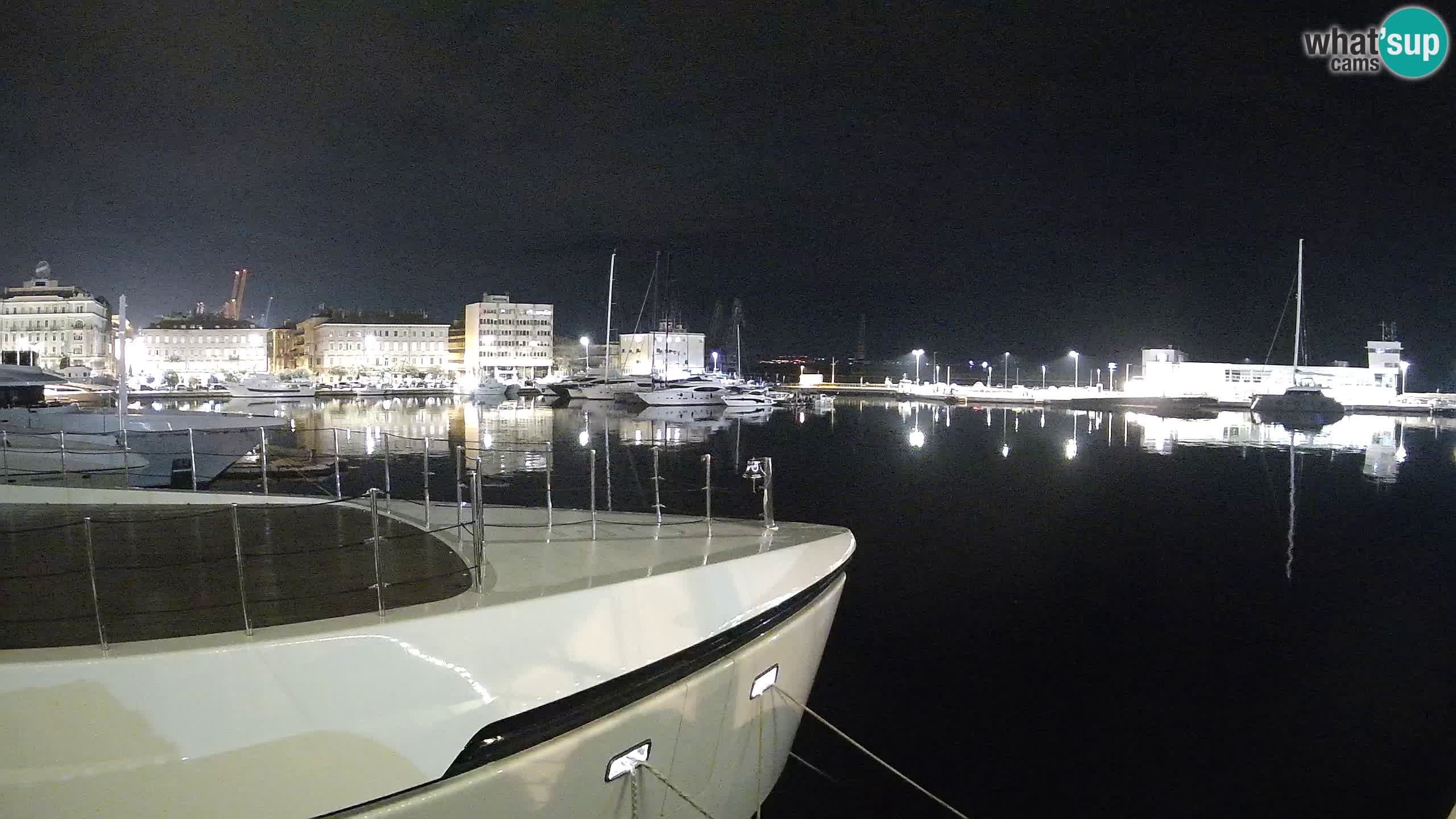 Botel Marina cámara web en vivo Rijeka