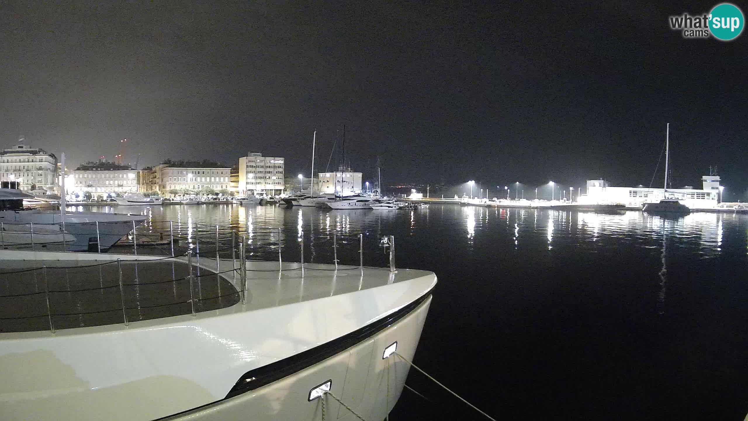 Botel Marina cámara web en vivo Rijeka