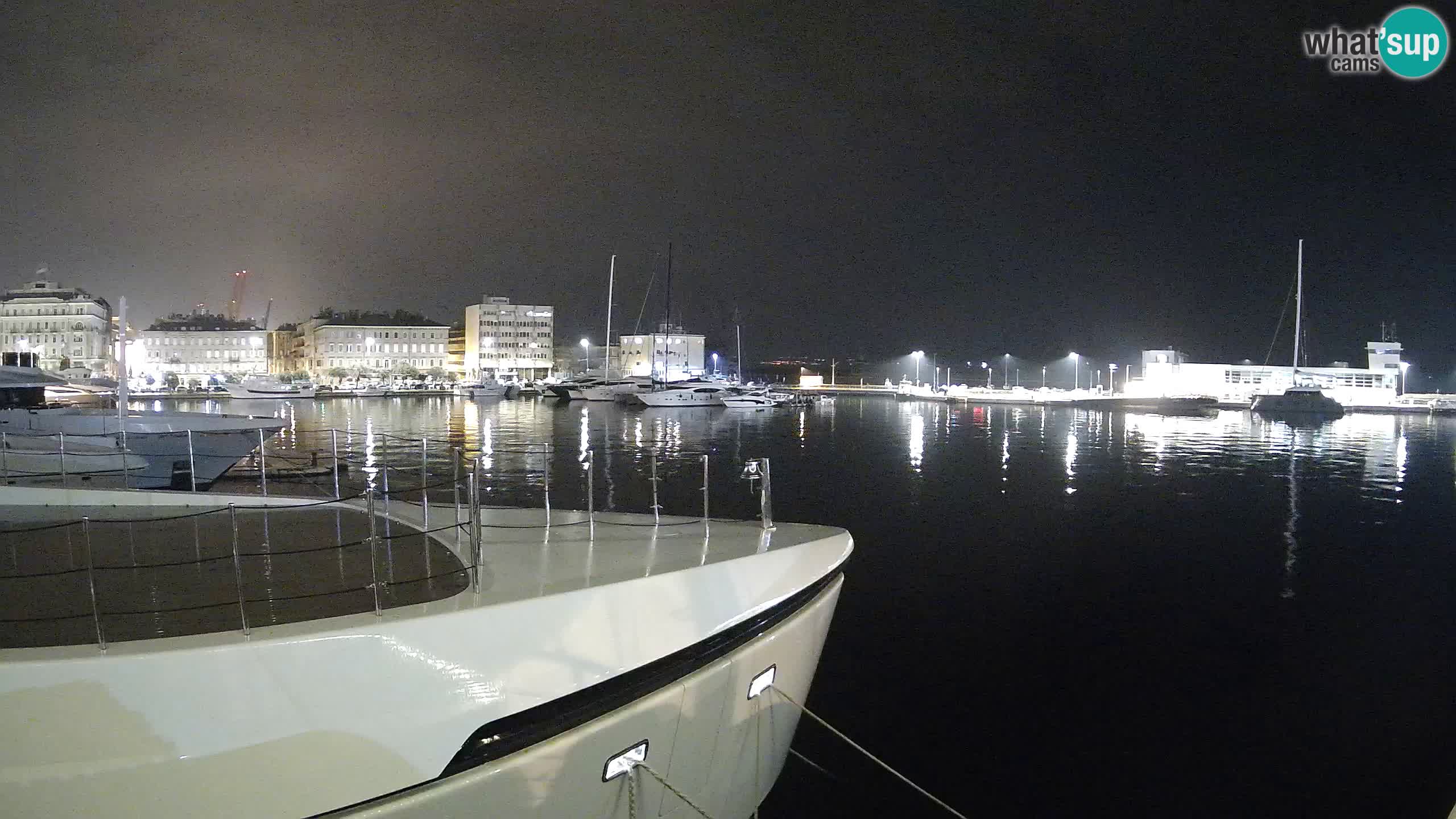 Reka – Botel Marina spletna kamera