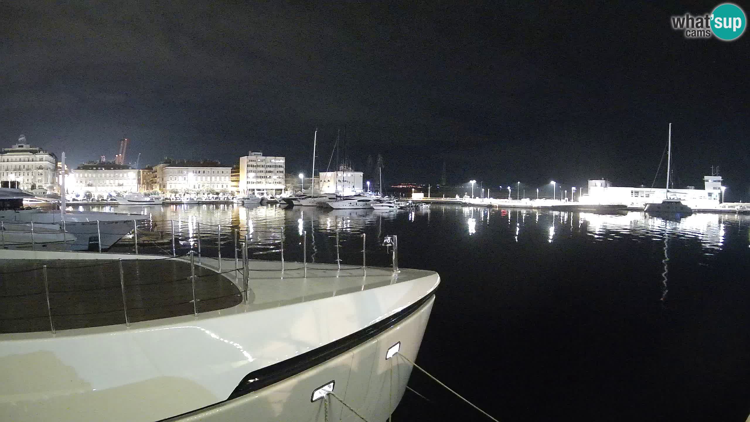 Rijeka – Botel Marina web kamera