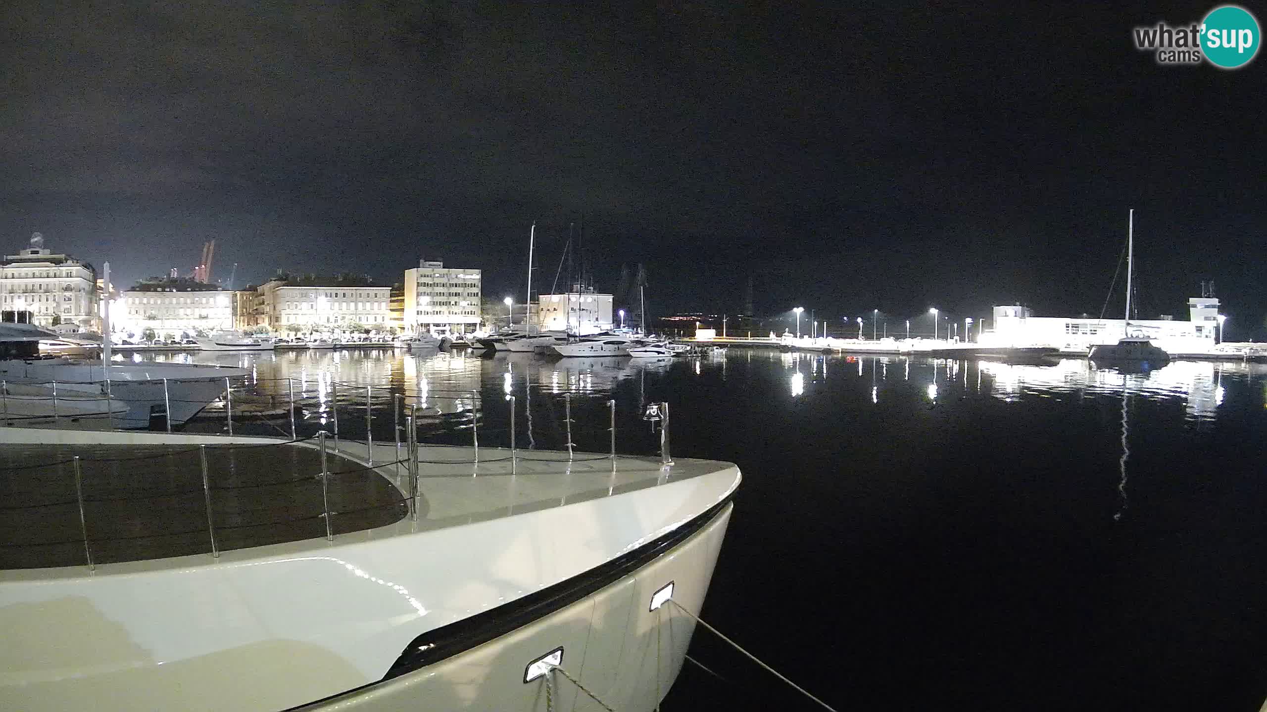 Rijeka – Botel Marina web kamera