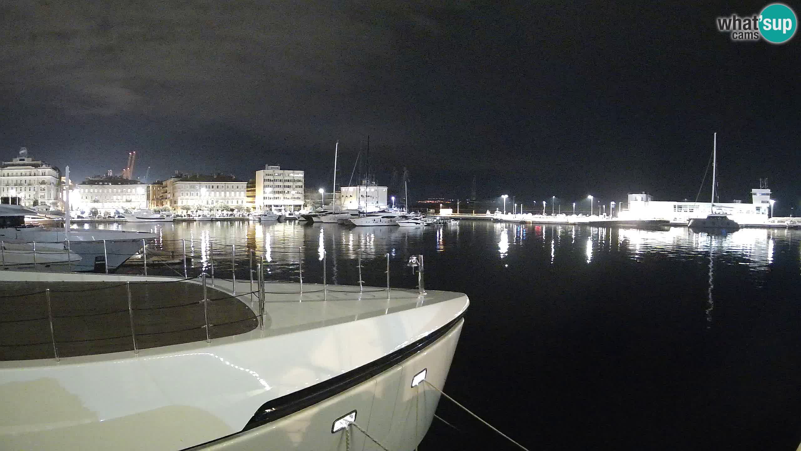 Botel Marina cámara web en vivo Rijeka