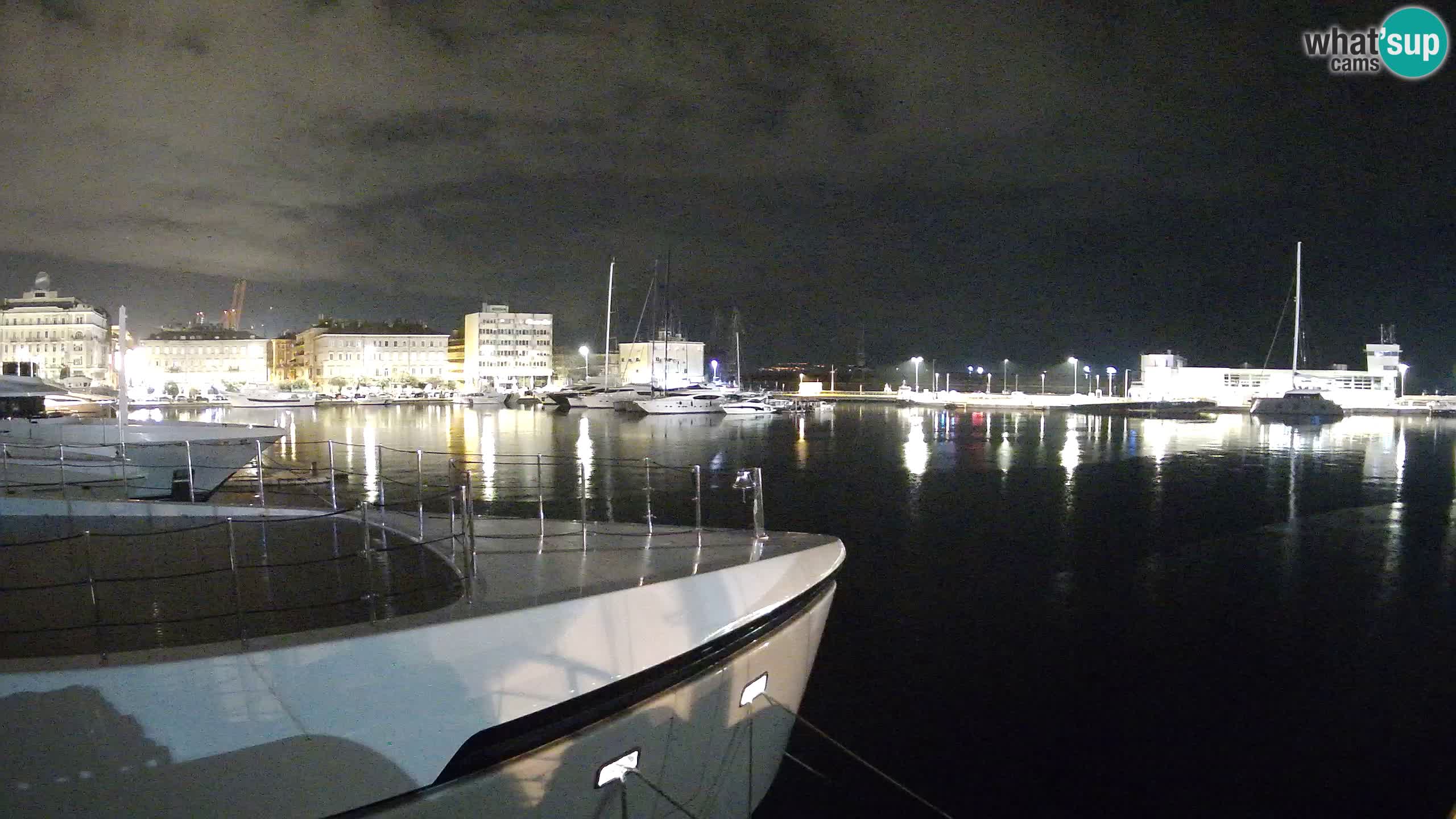 Botel Marina cámara web en vivo Rijeka