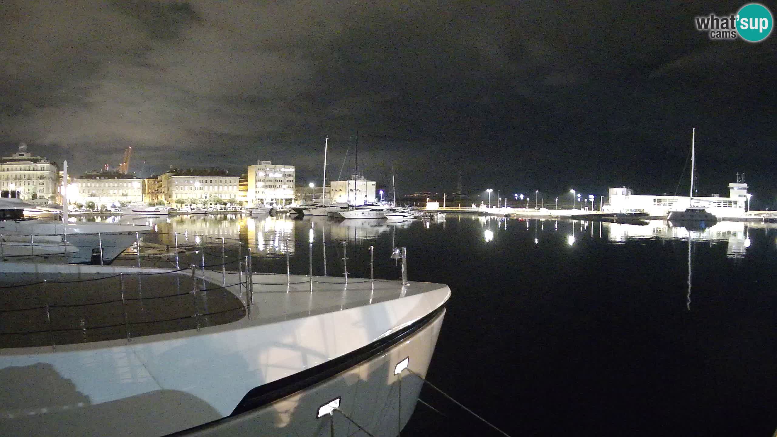 Botel Marina cámara web en vivo Rijeka