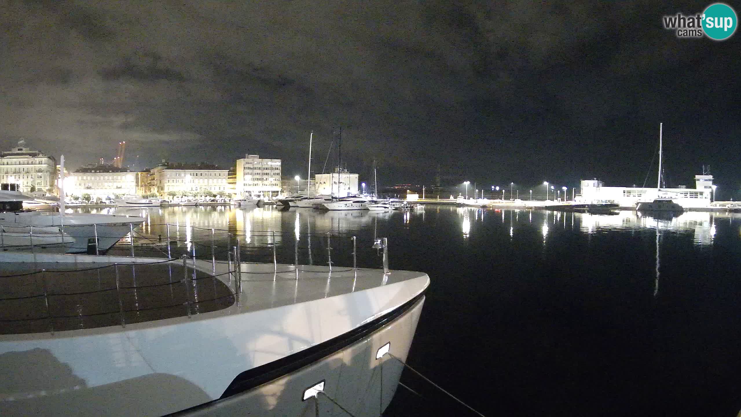 Rijeka – Botel Marina web kamera