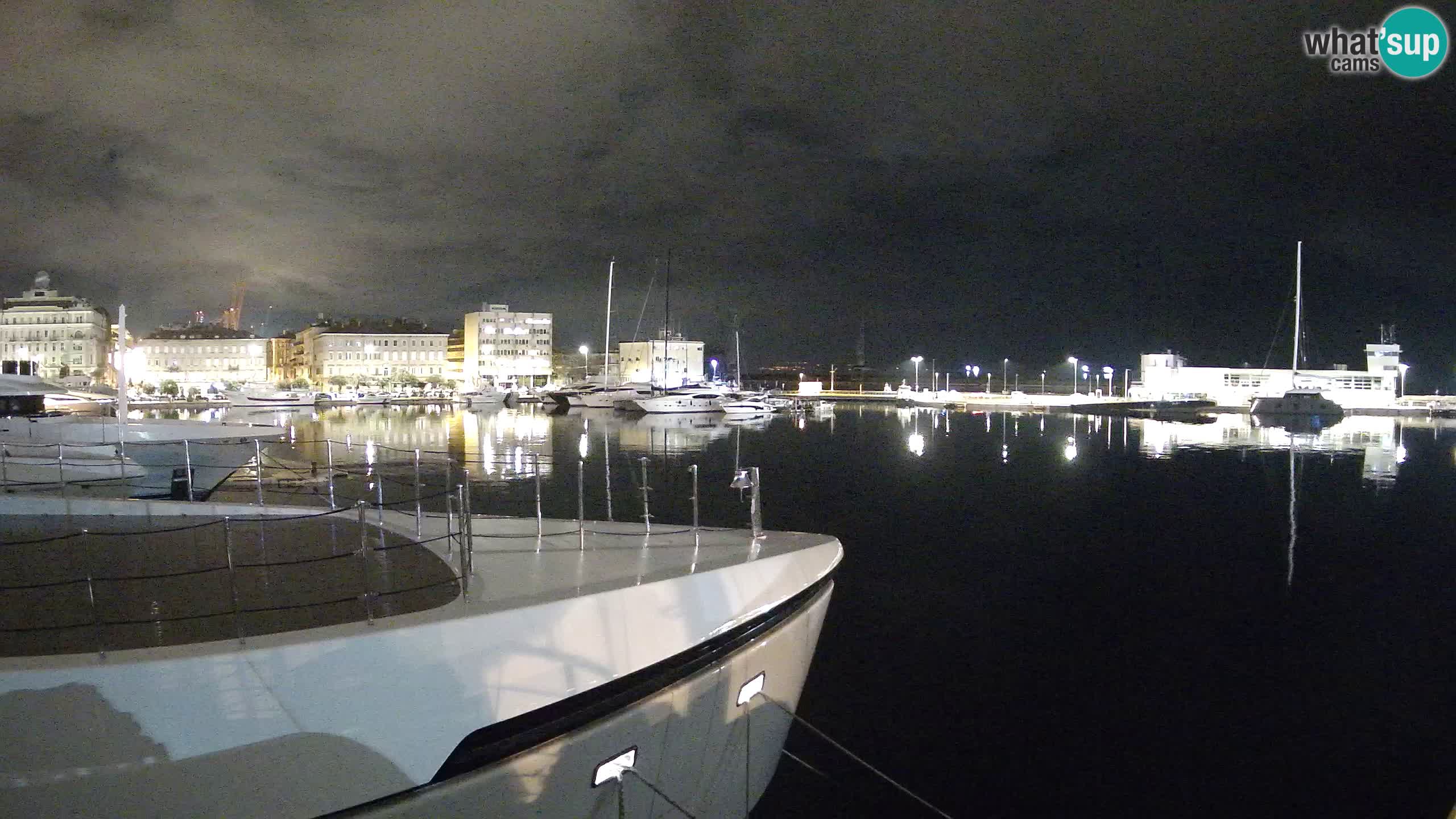 Reka – Botel Marina spletna kamera