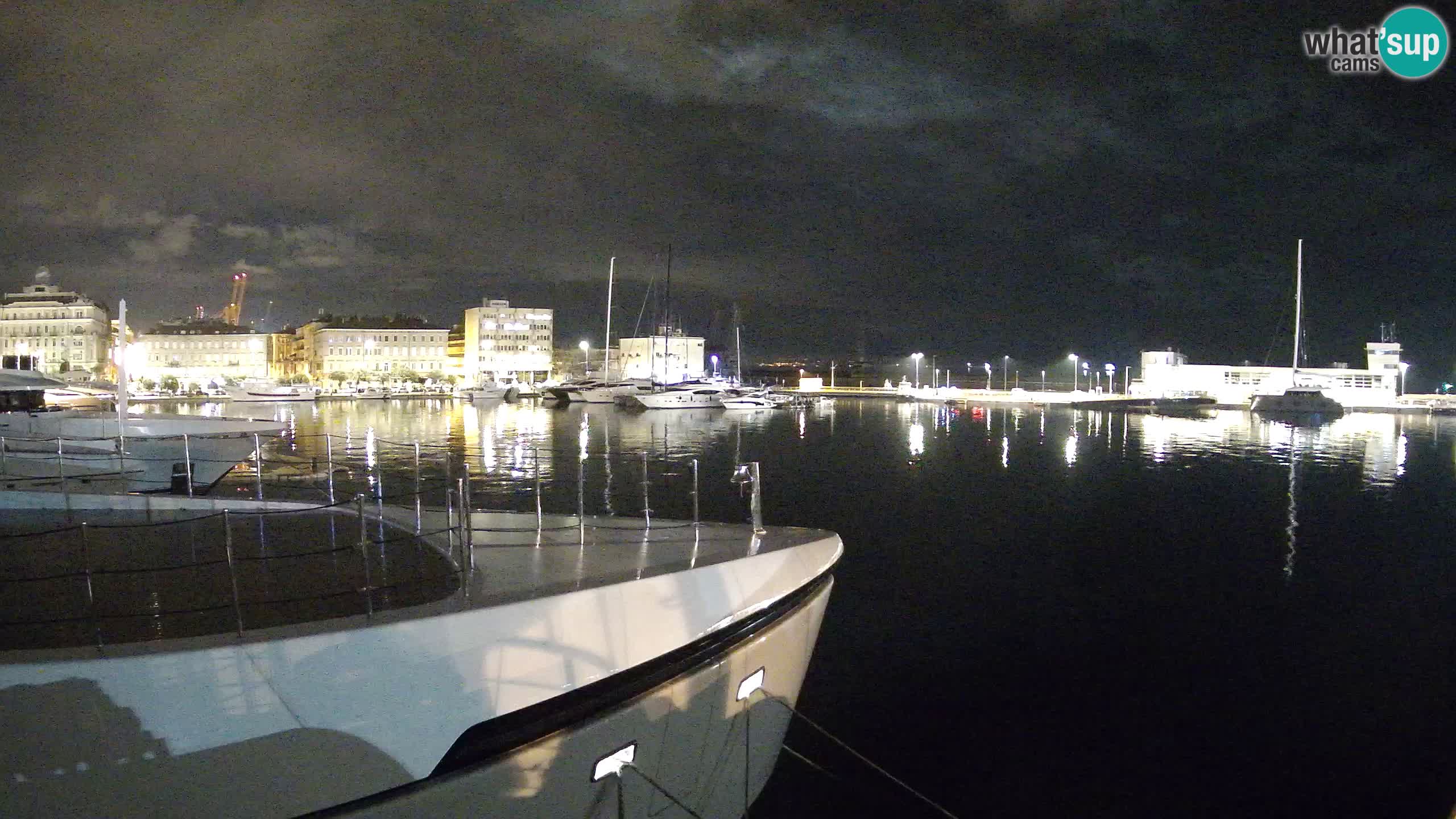 Rijeka – Botel Marina webcam en direct