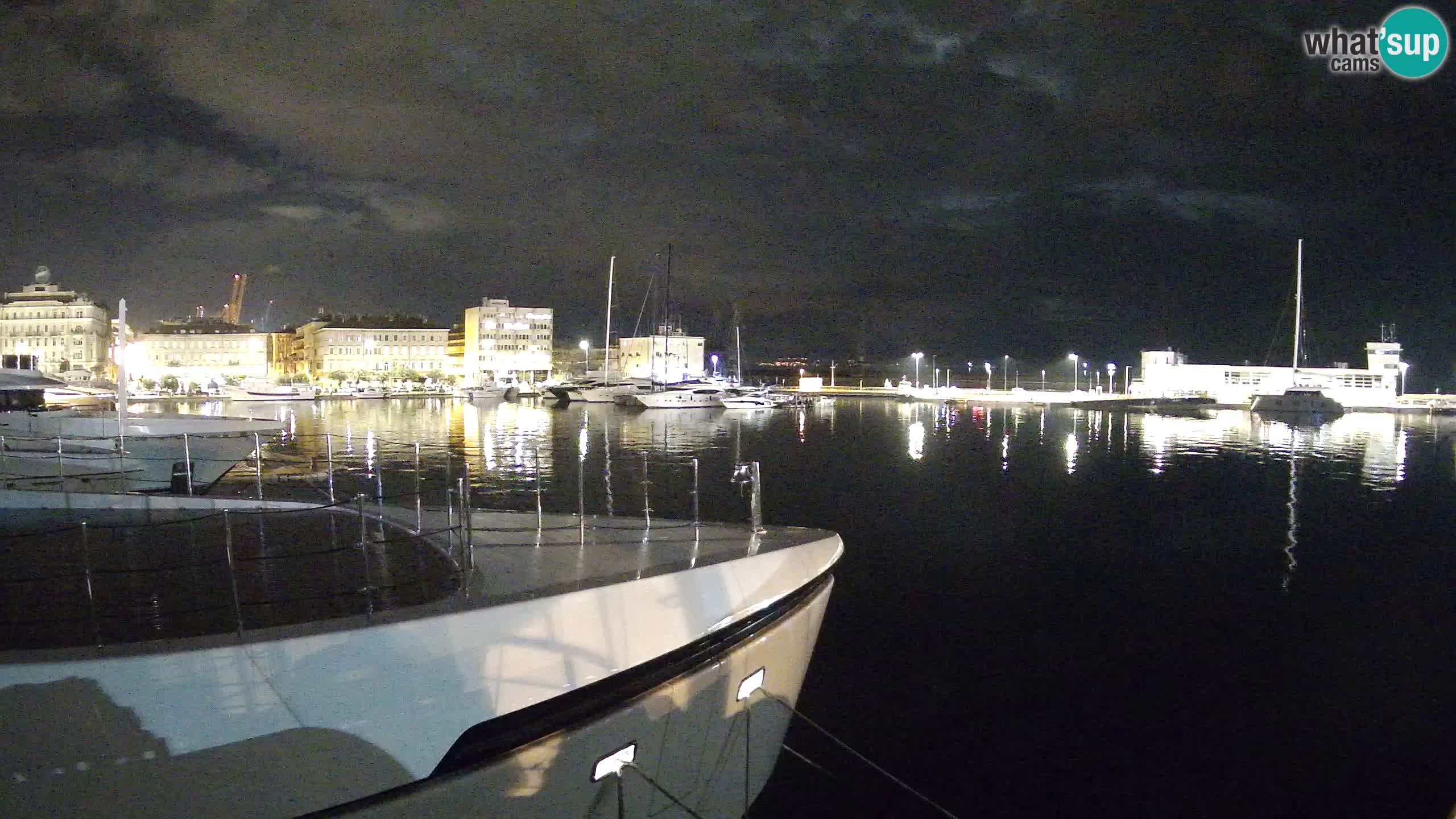Rijeka – Botel Marina web kamera
