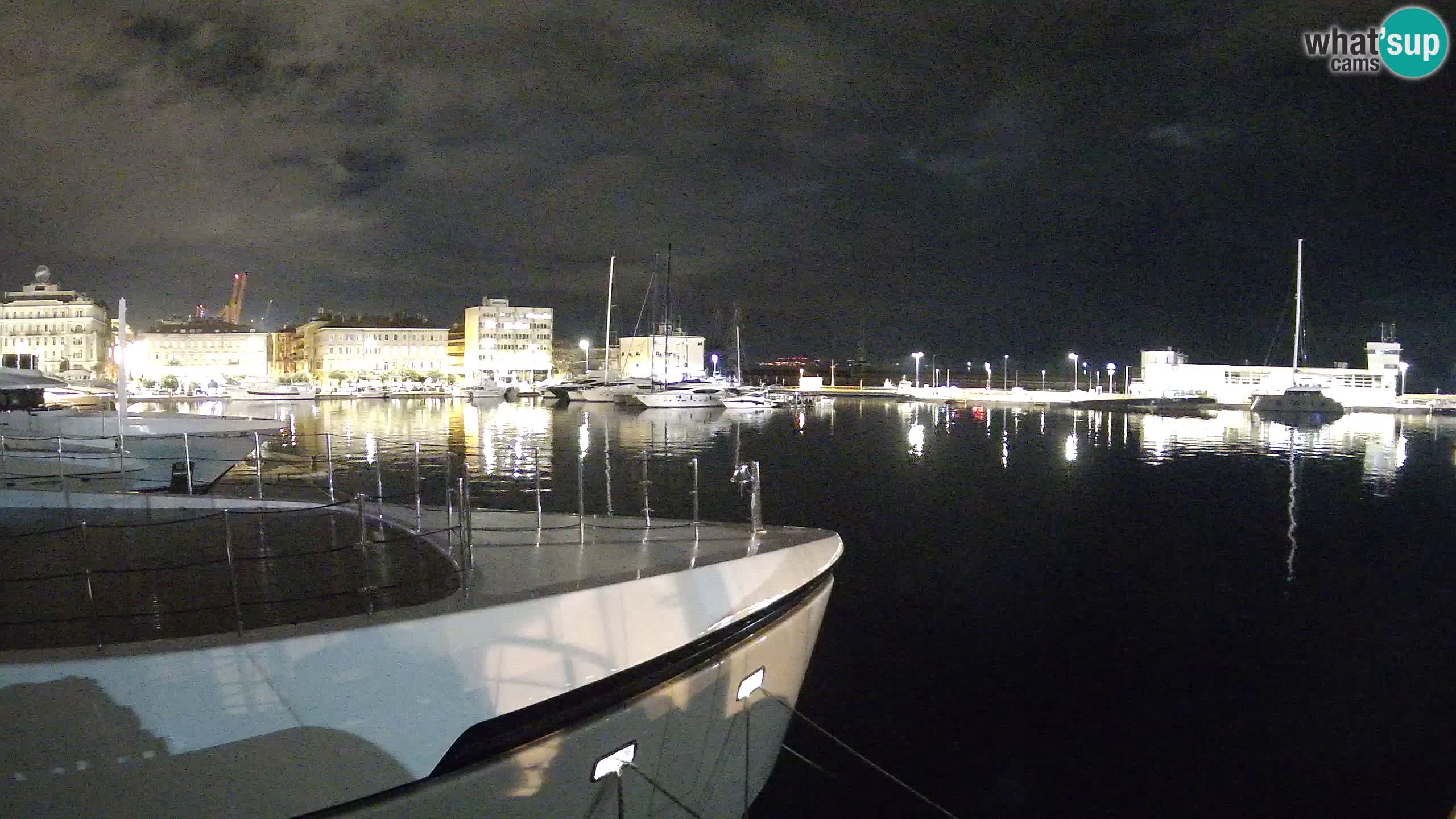 Reka – Botel Marina spletna kamera