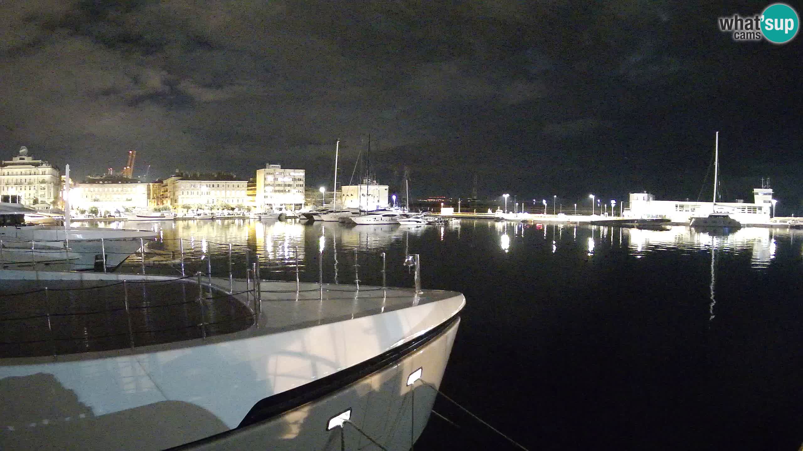 Reka – Botel Marina spletna kamera