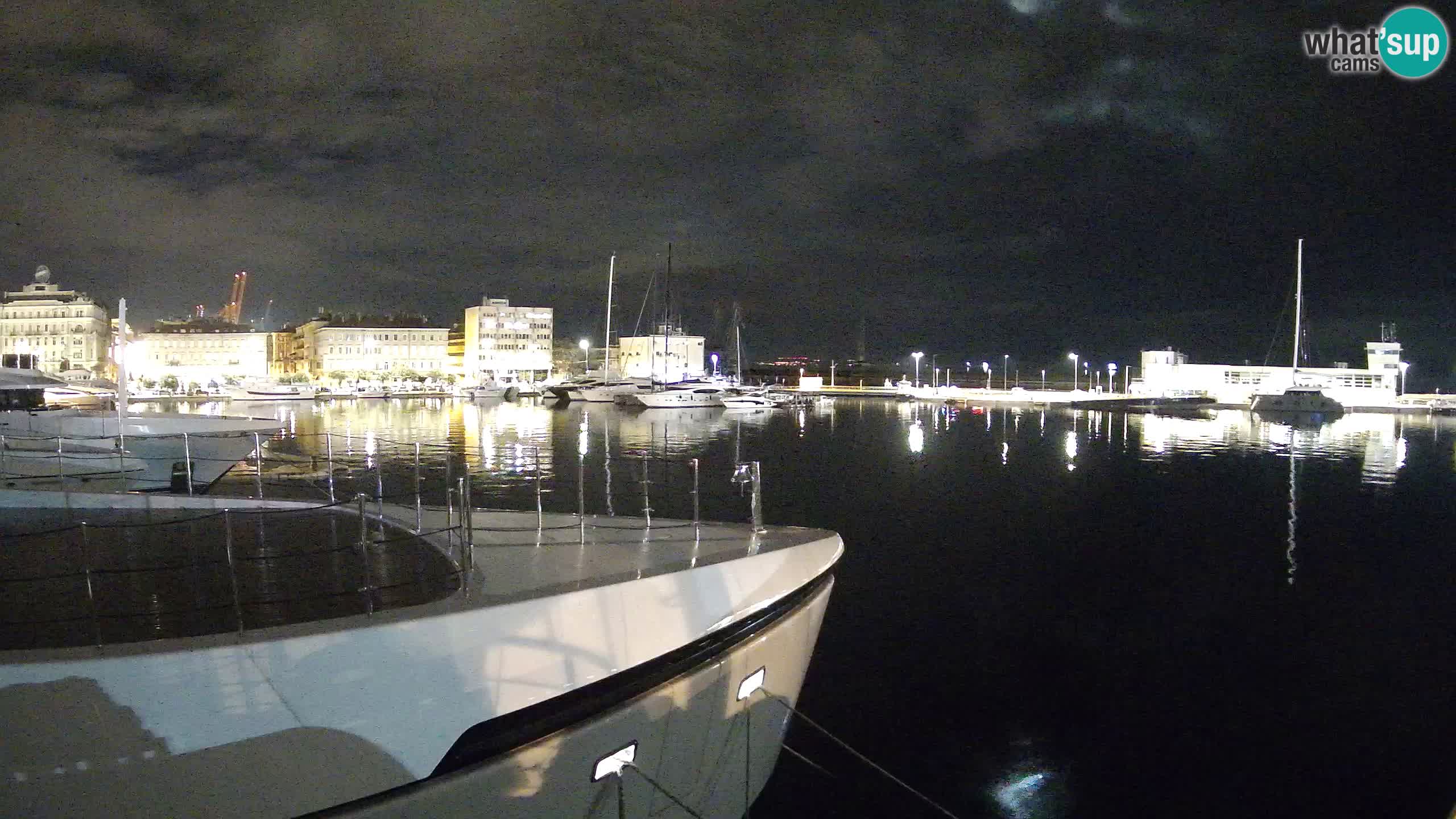 Rijeka – Botel Marina web kamera