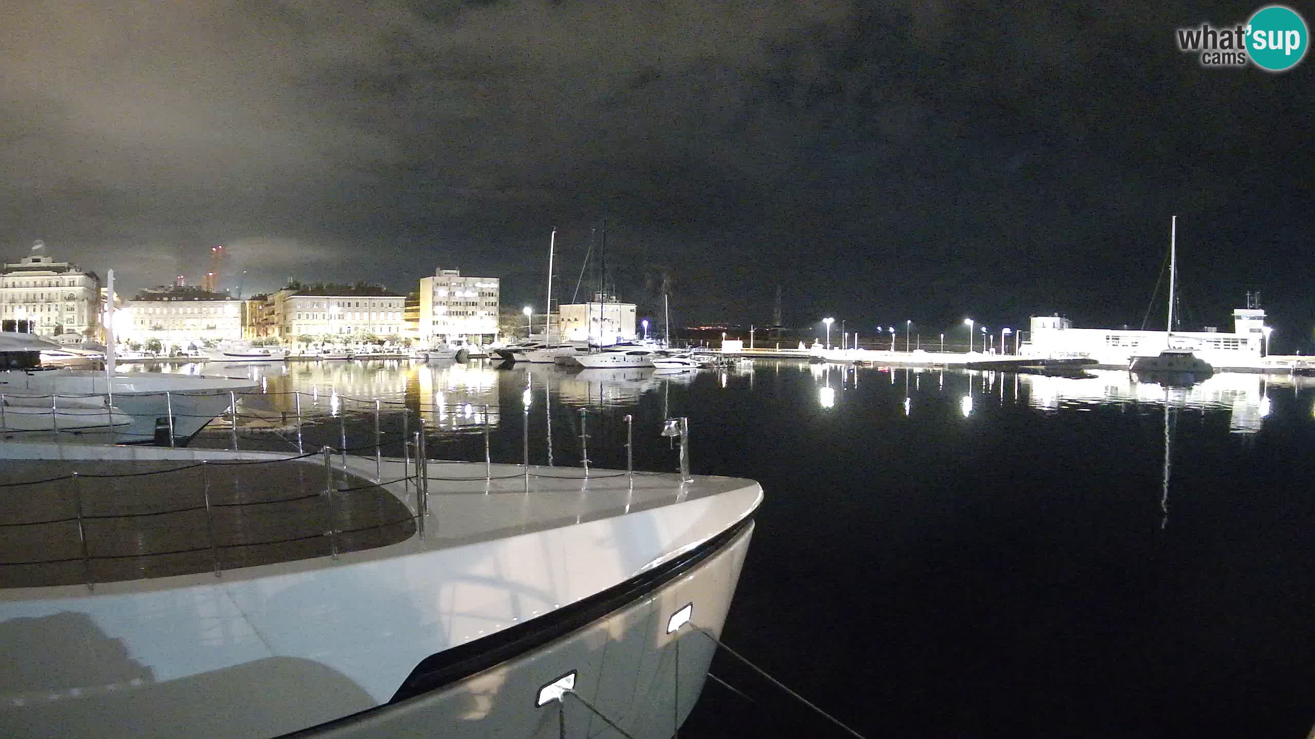 Botel Marina cámara web en vivo Rijeka