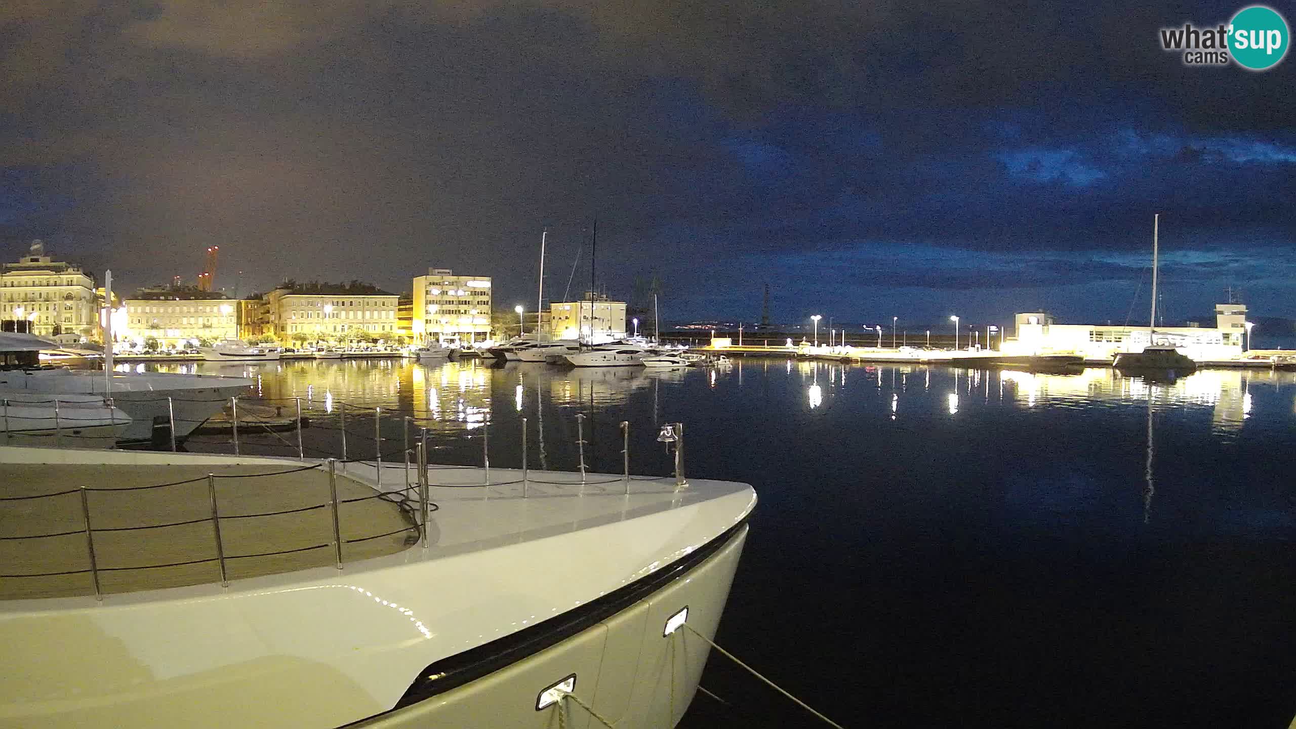 Rijeka – Botel Marina web kamera