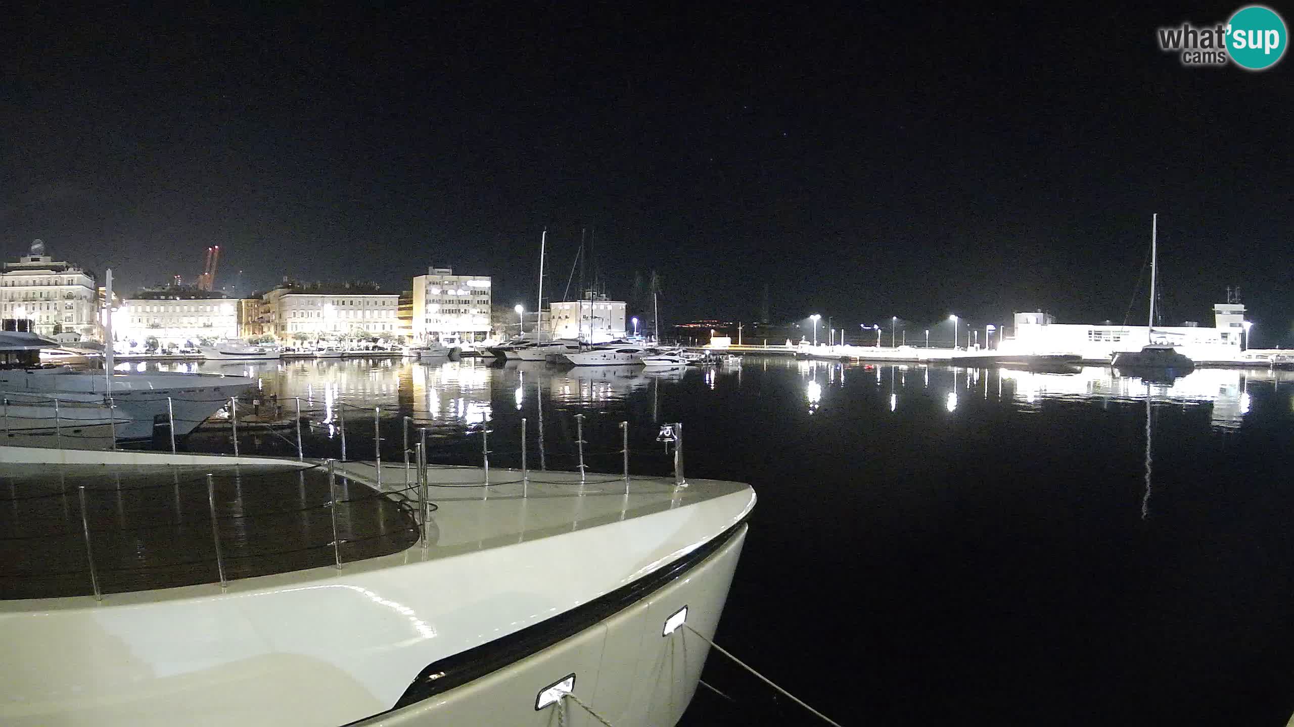Rijeka – Botel Marina web kamera