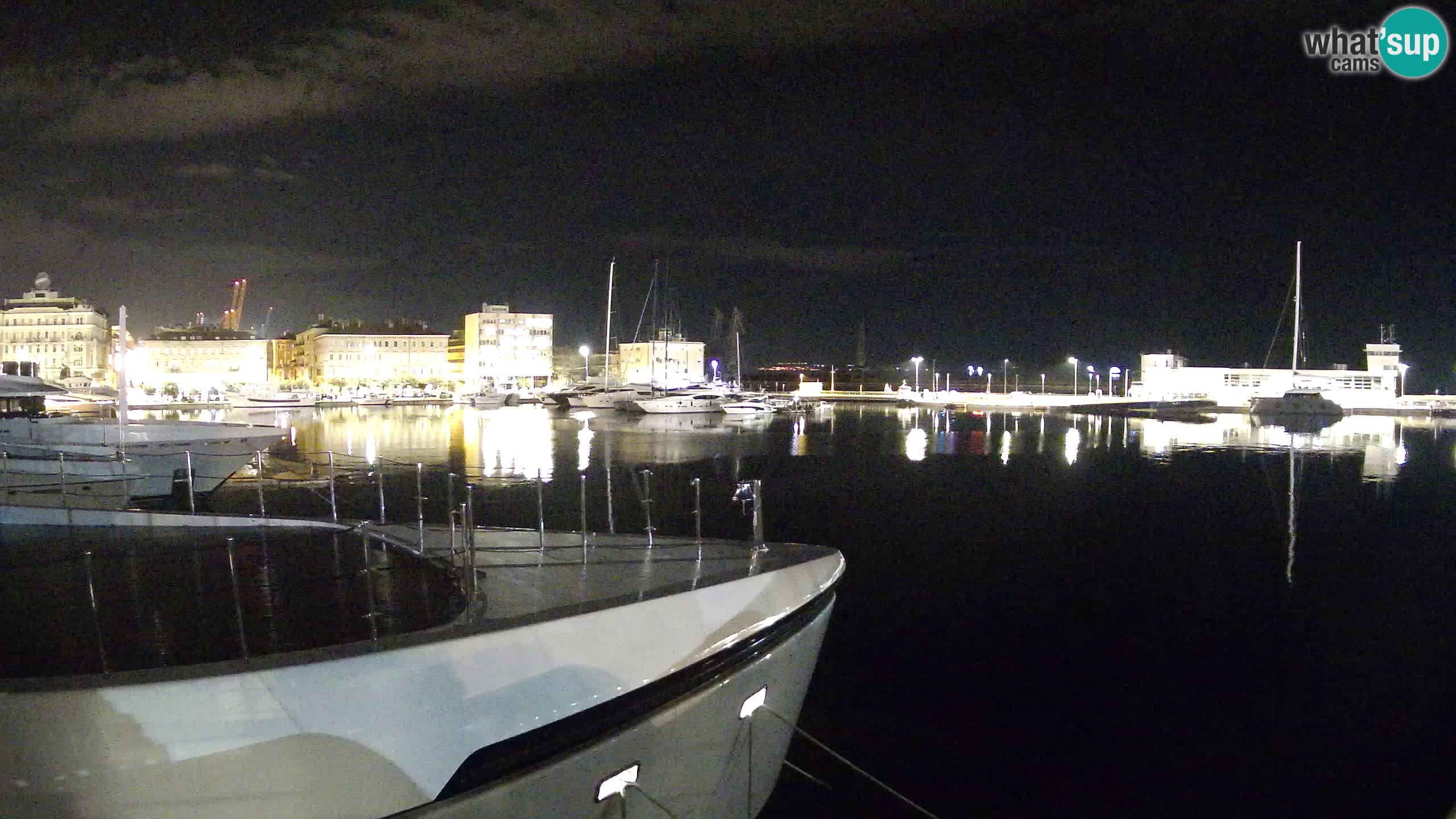 Reka – Botel Marina spletna kamera