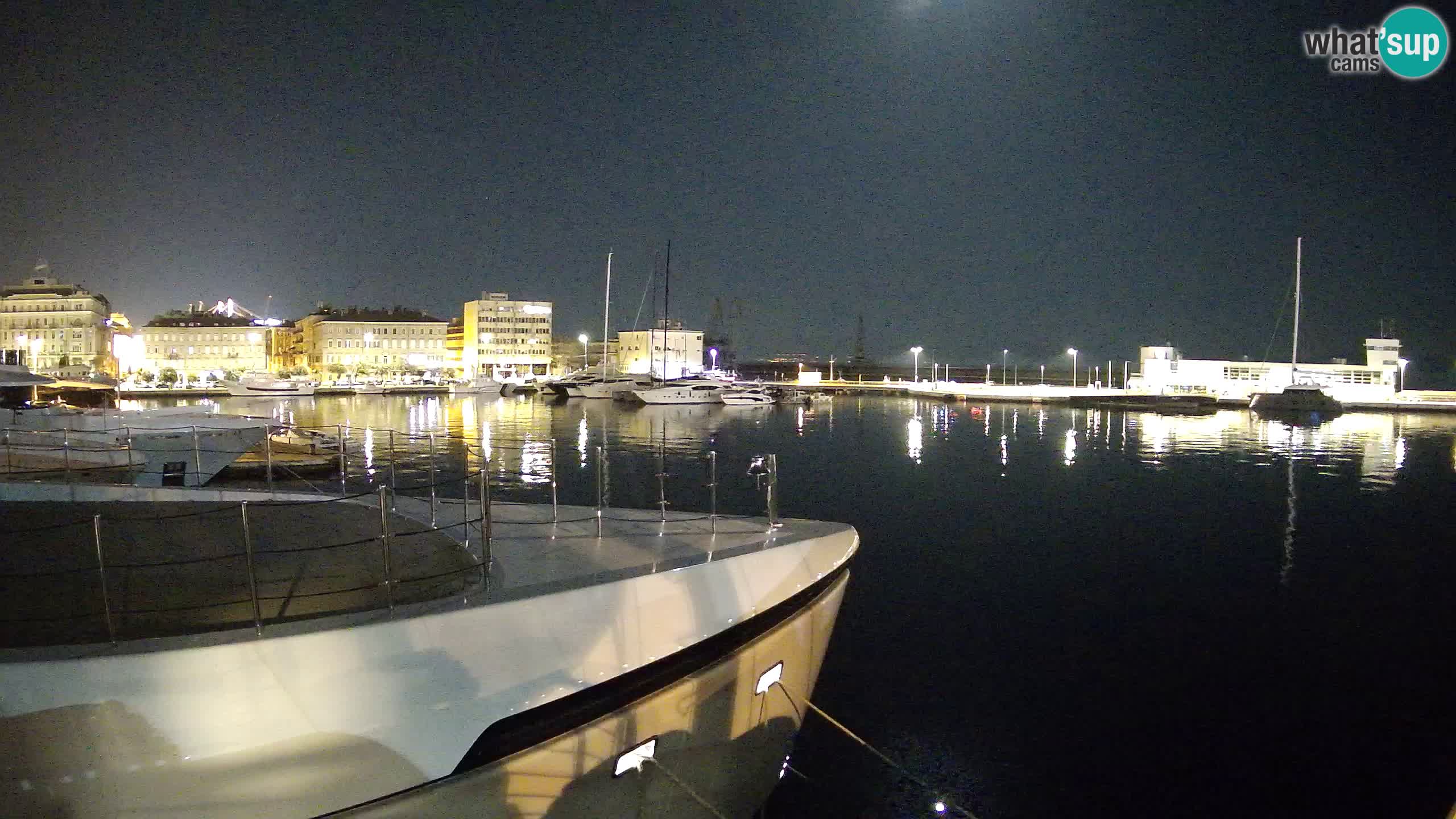 Rijeka – Botel Marina webcam en direct