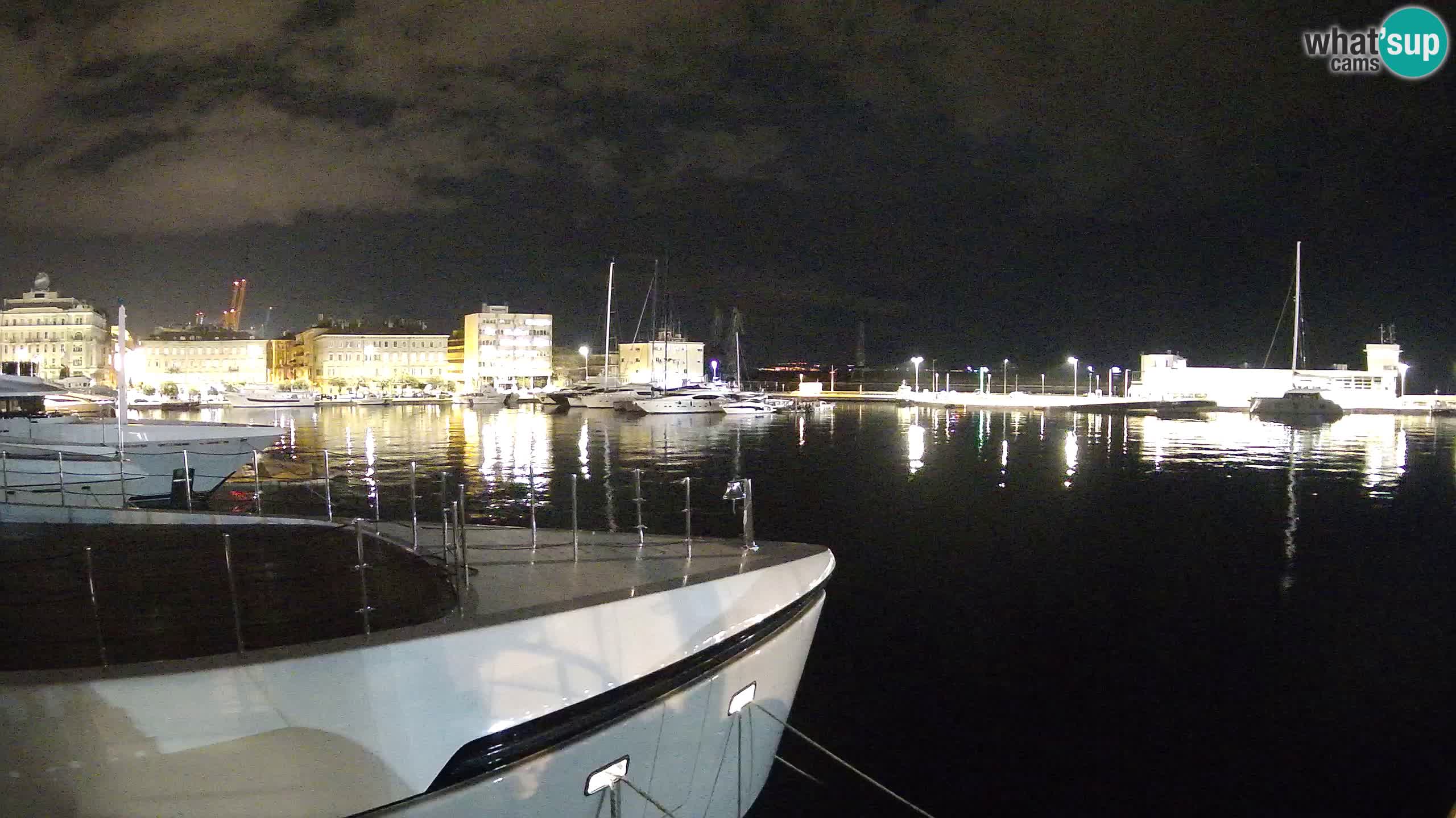 Rijeka – Botel Marina webcam en direct