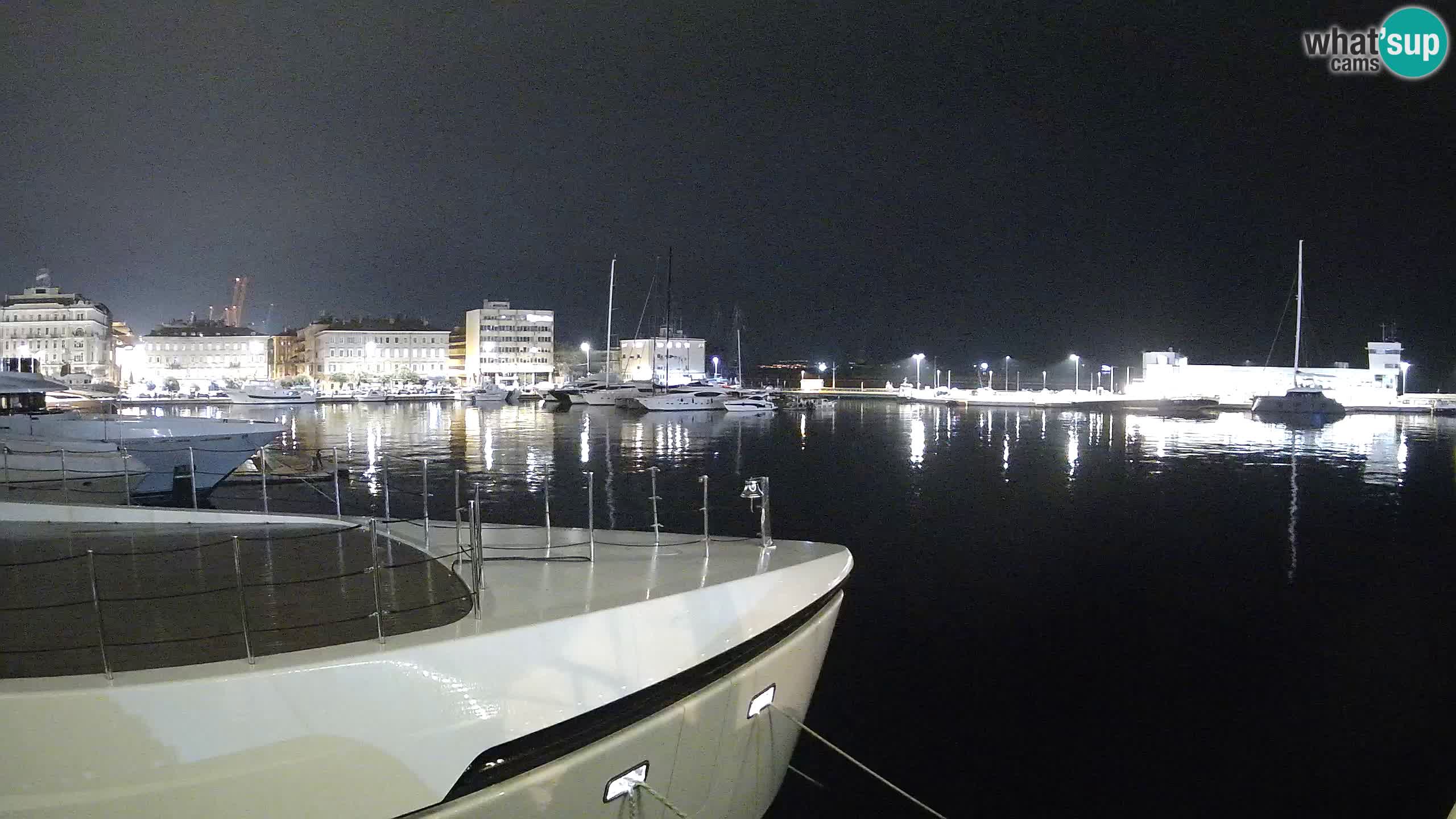 Rijeka – Botel Marina web kamera