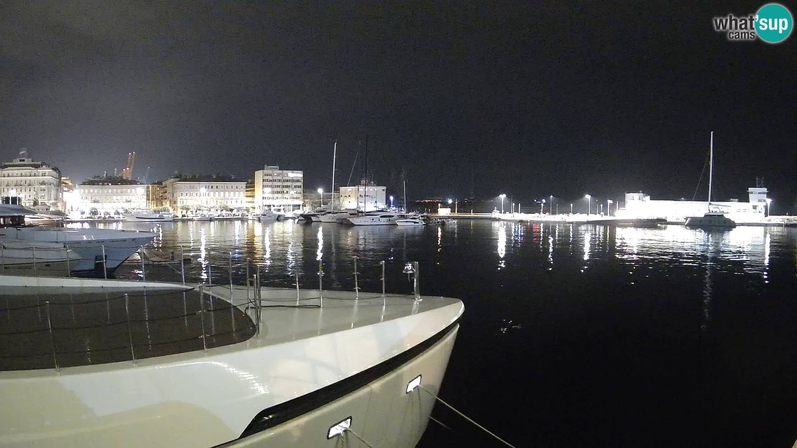 Botel Marina cámara web en vivo Rijeka