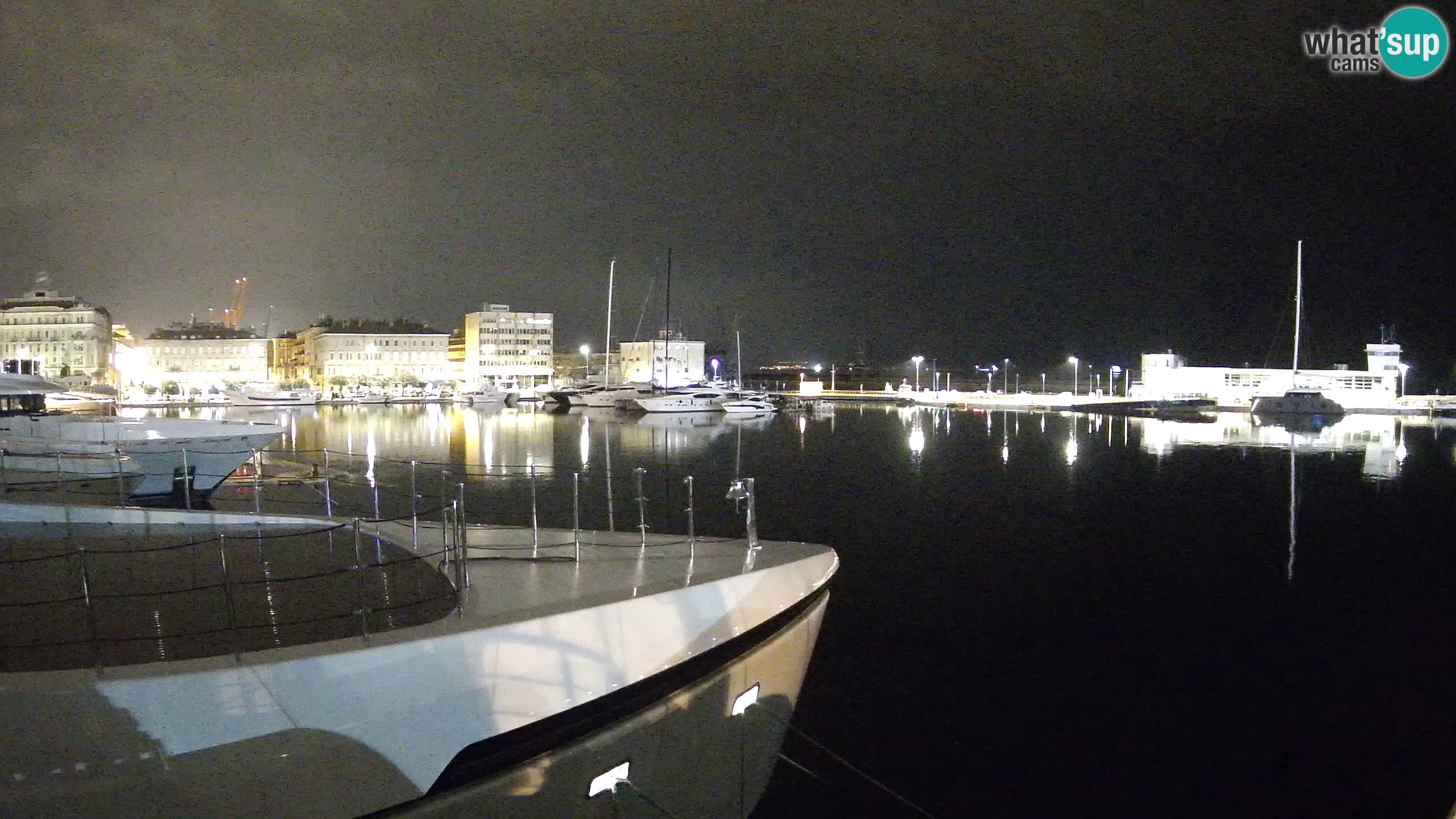 Rijeka – Botel Marina webcam en direct