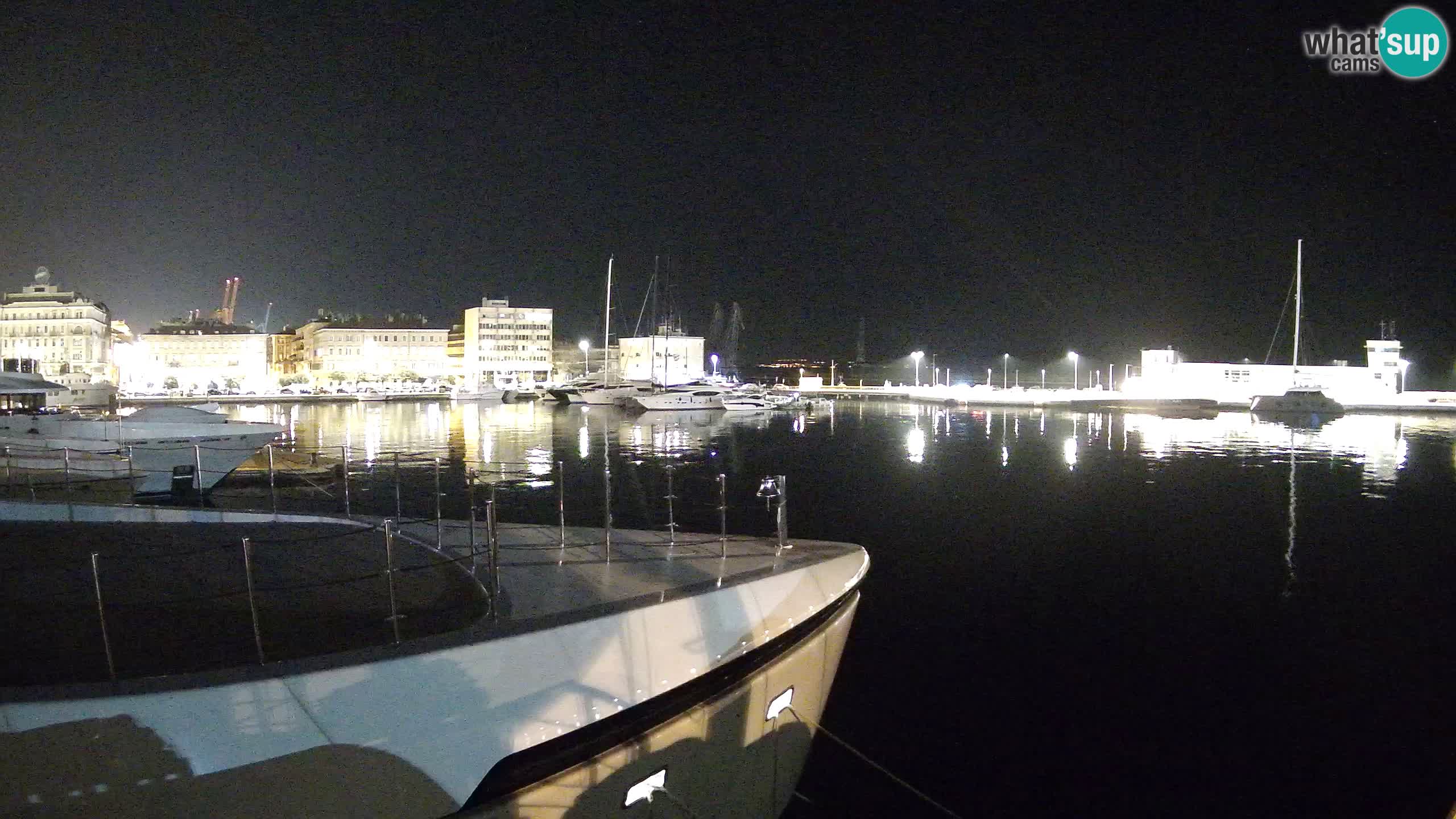 Reka – Botel Marina spletna kamera