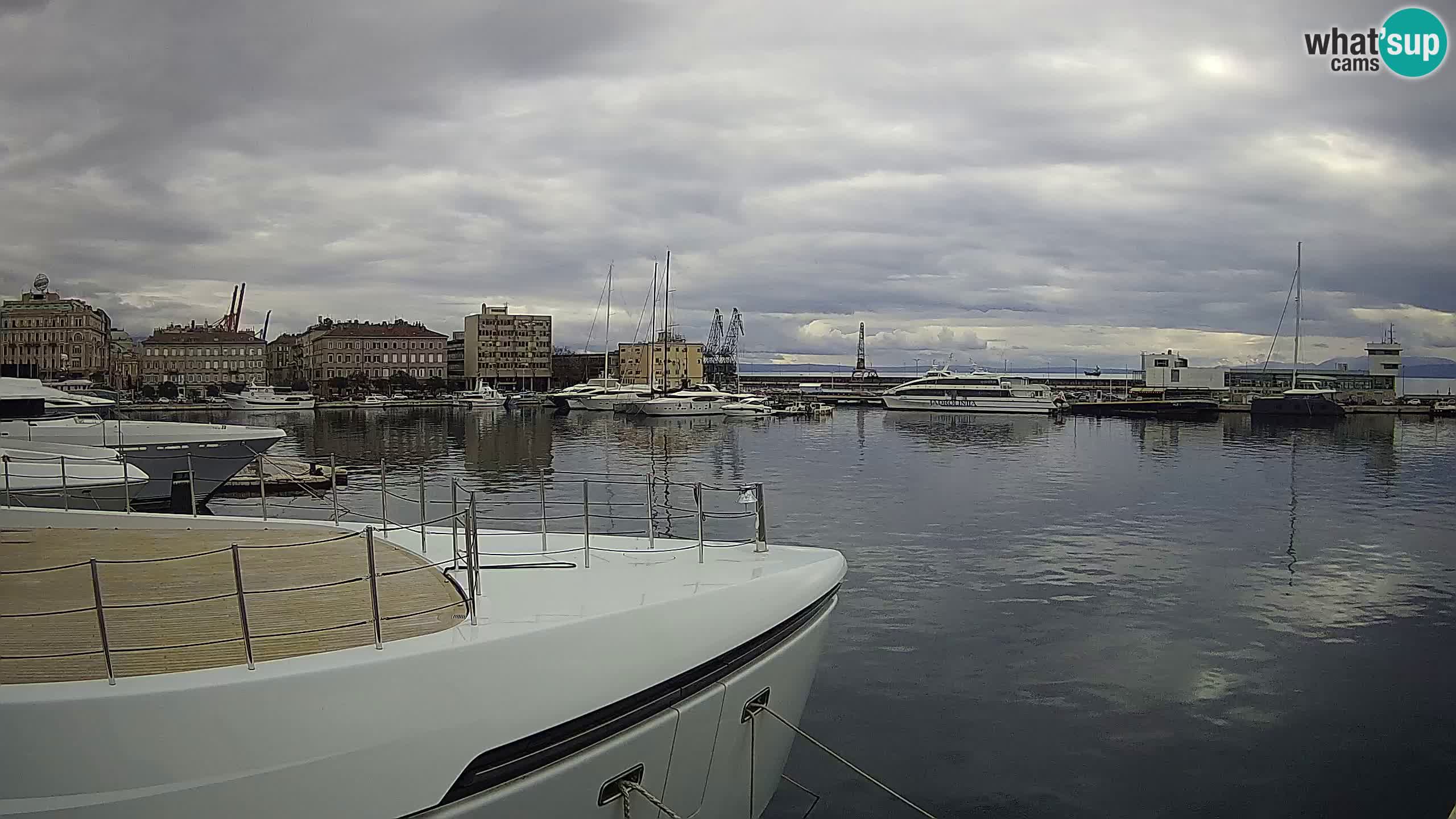 Reka – Botel Marina spletna kamera