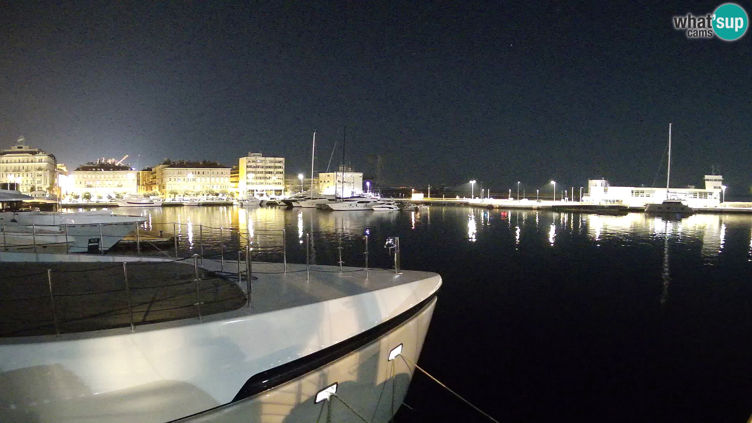 Reka – Botel Marina spletna kamera