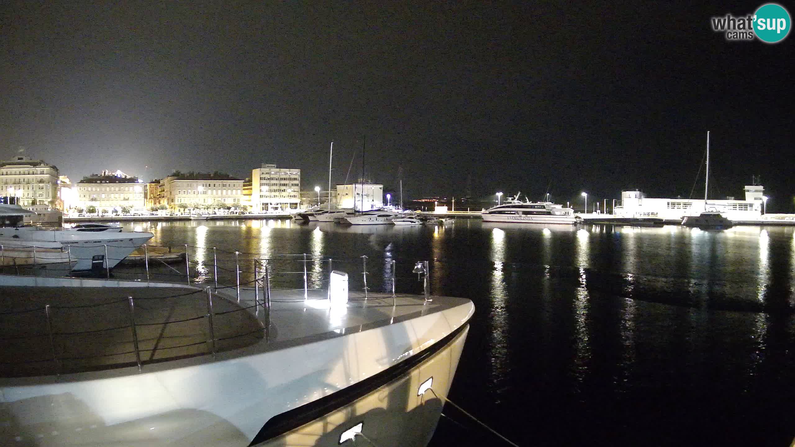 Rijeka – Botel Marina webcam en direct