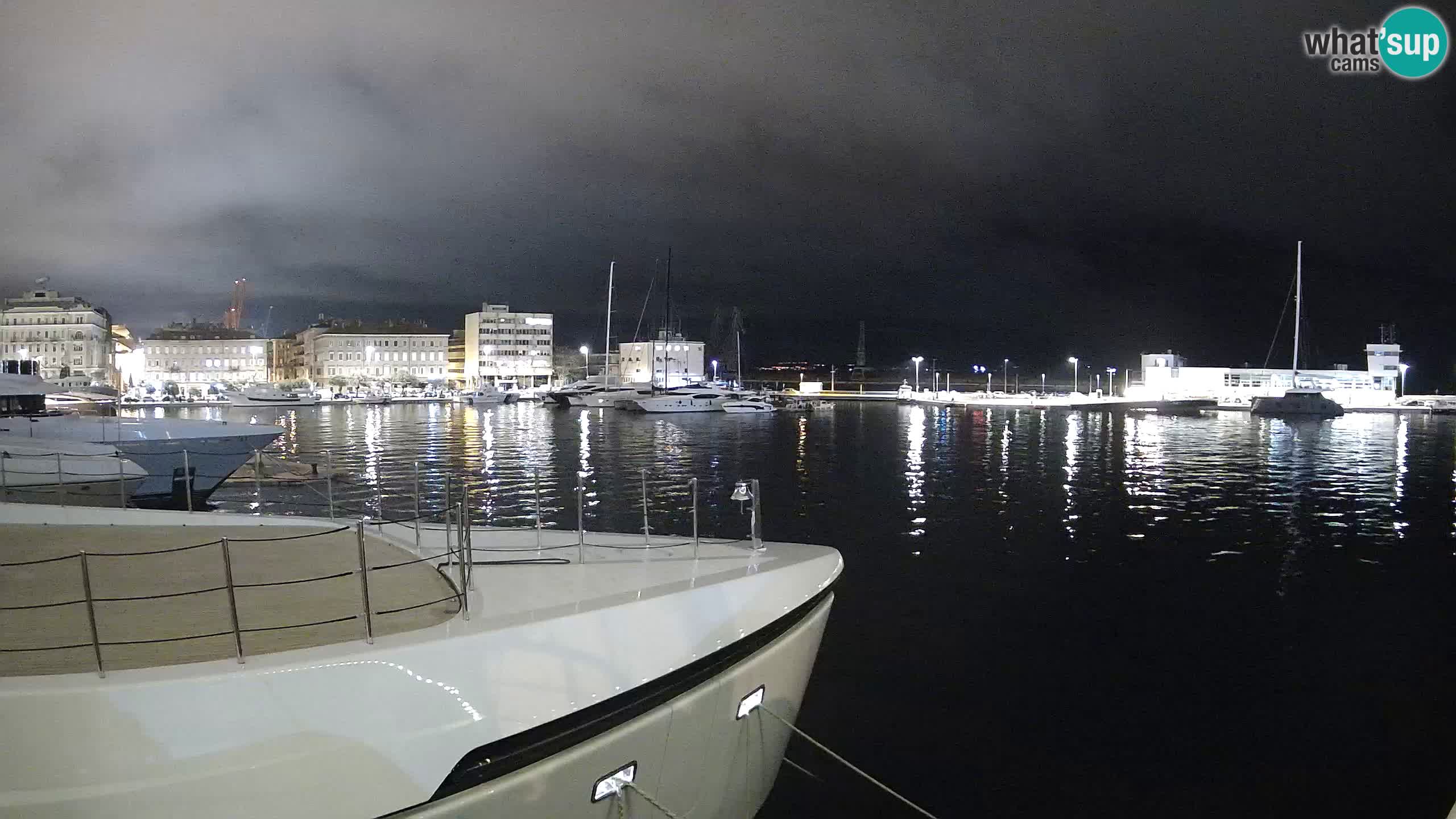 Rijeka – Botel Marina web kamera