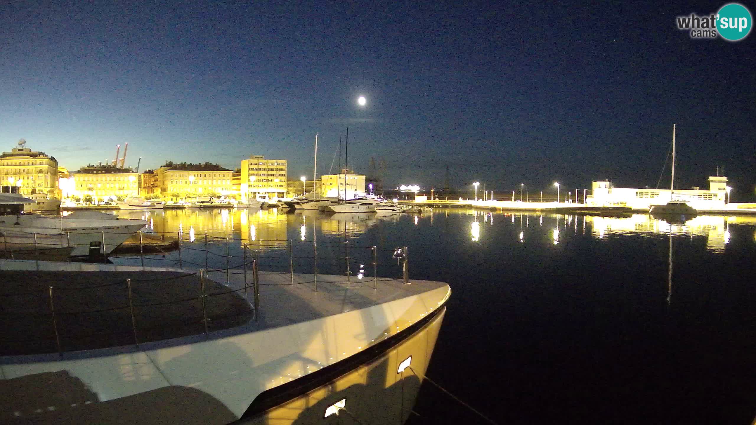 Reka – Botel Marina spletna kamera