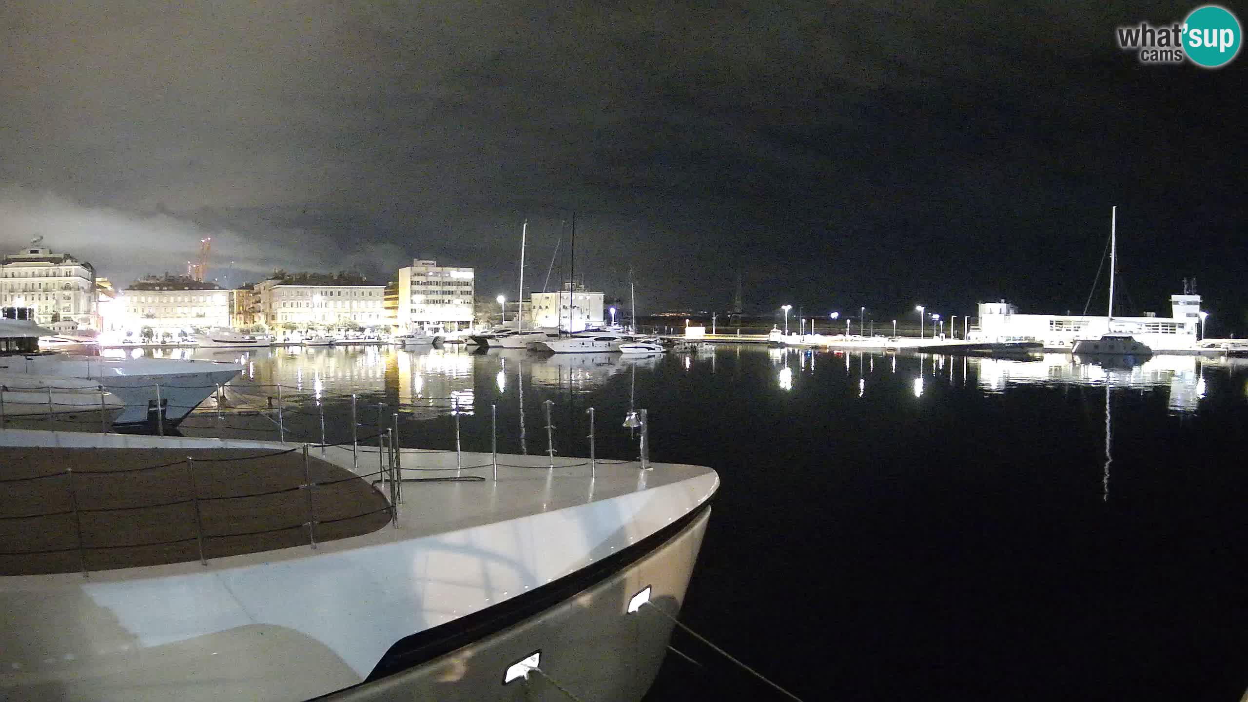 Rijeka – Botel Marina web kamera
