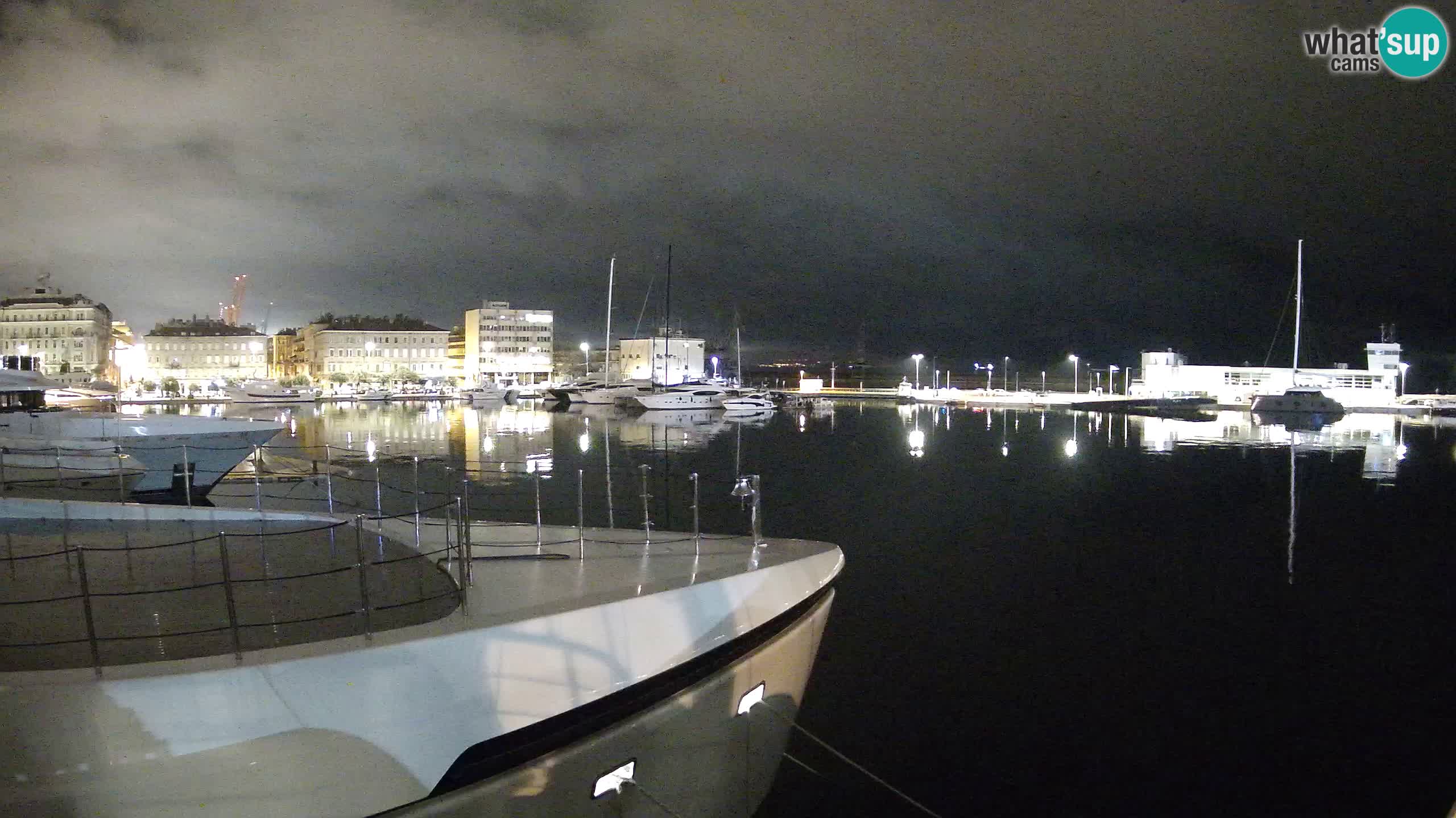 Reka – Botel Marina spletna kamera