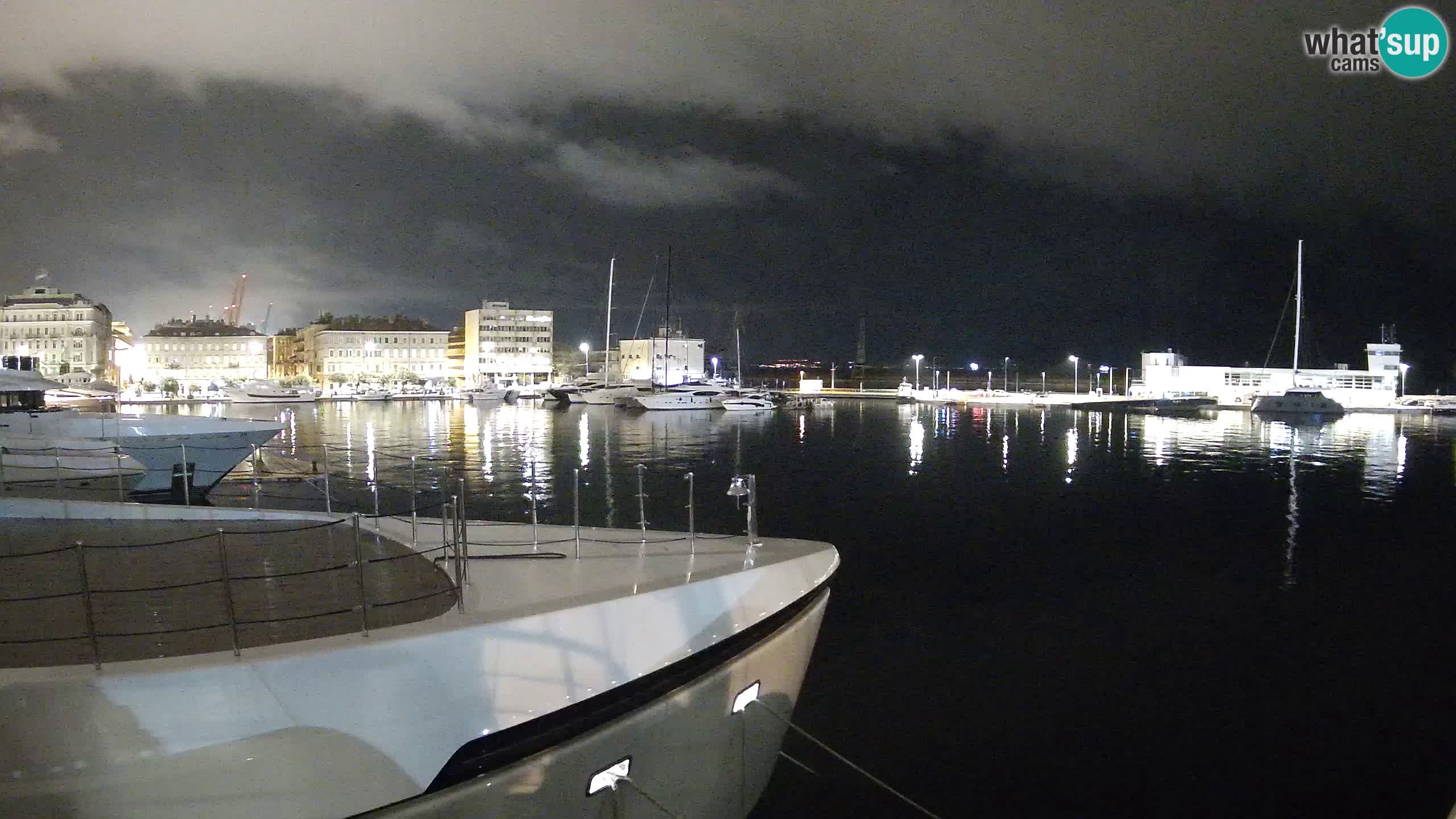Rijeka – Botel Marina webcam en direct