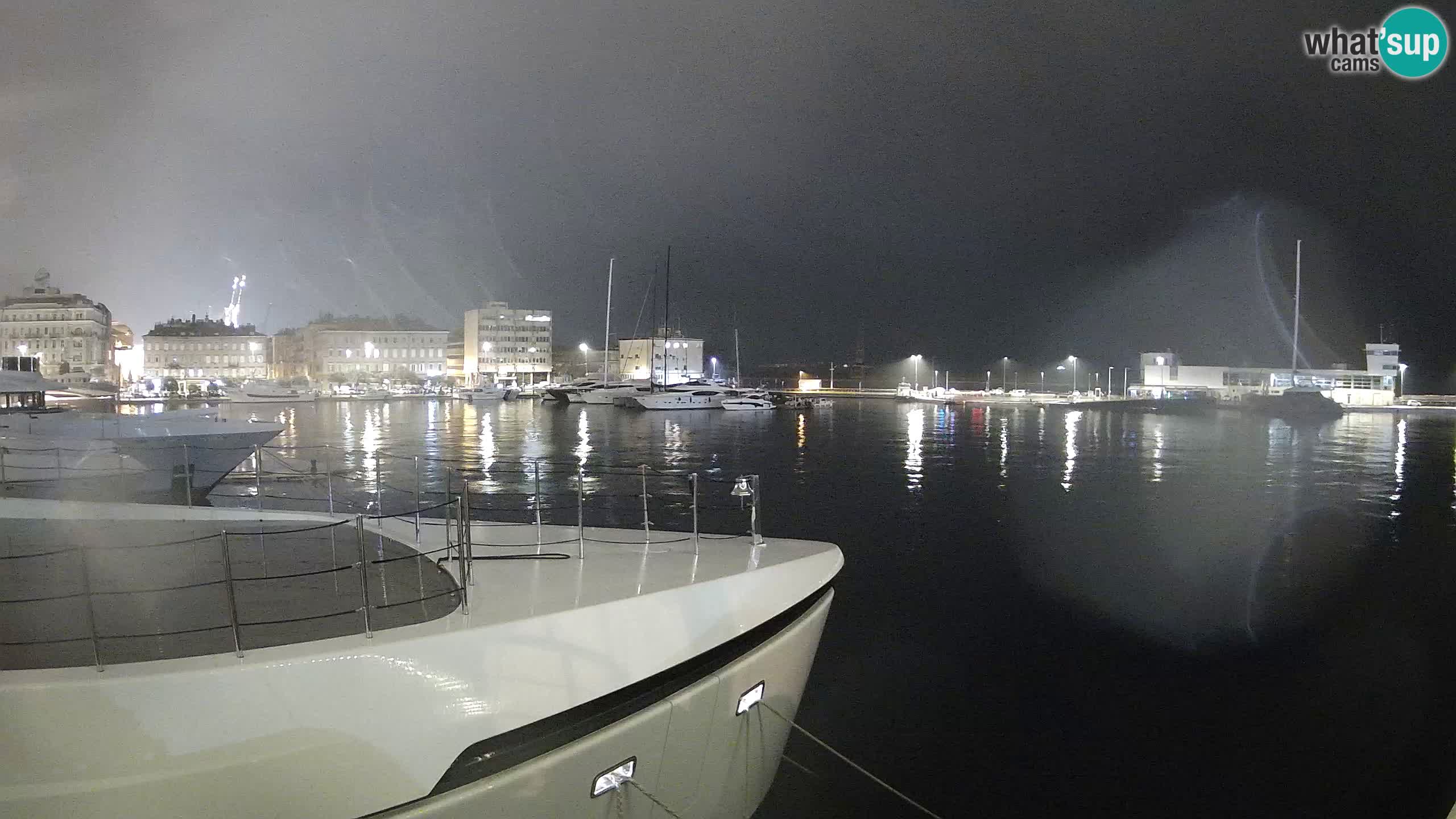 Rijeka – Botel Marina webcam en direct