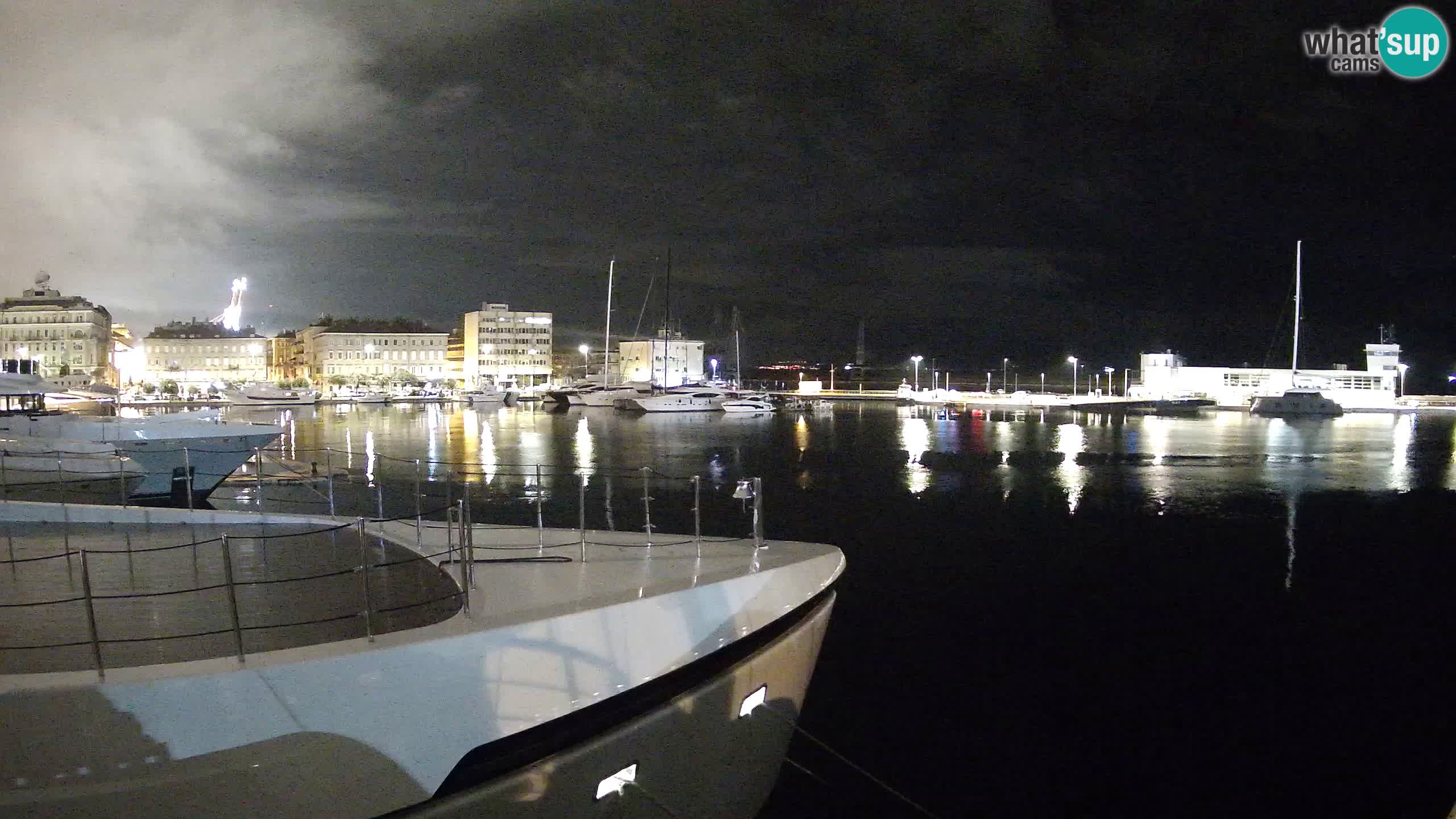 Rijeka – Botel Marina web kamera