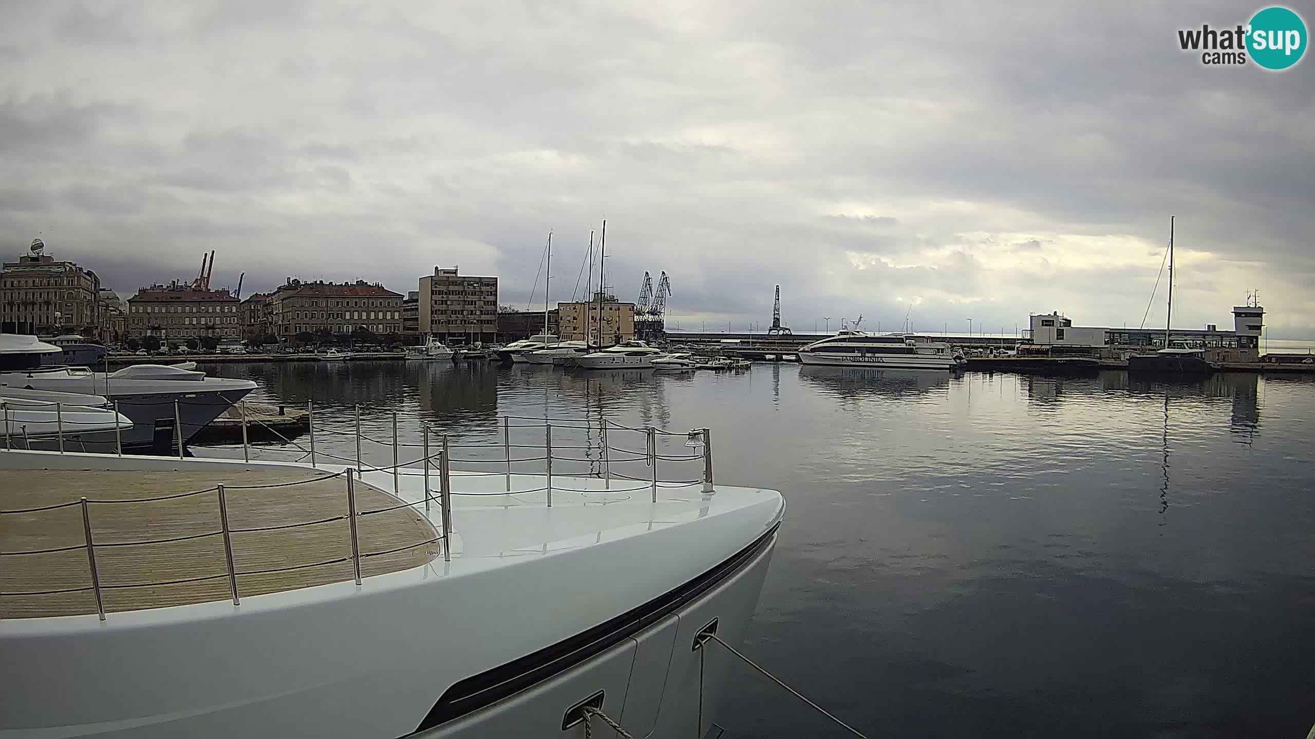 Rijeka – Botel Marina webcam en direct