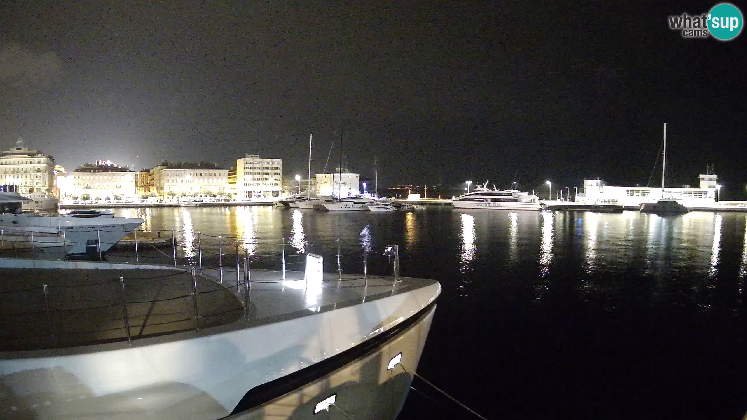 Rijeka – Botel Marina webcam en direct