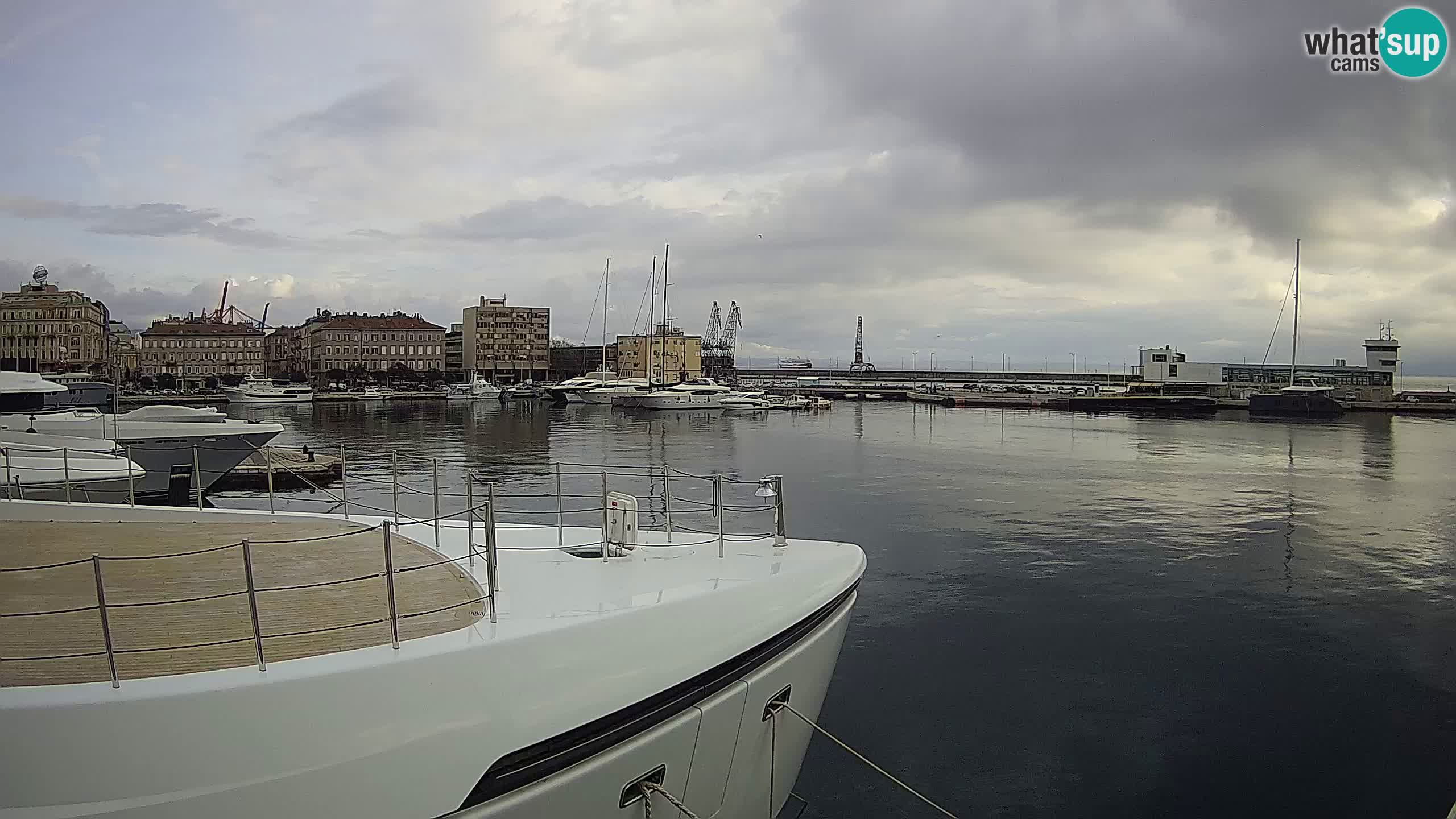 Rijeka – Botel Marina webcam en direct