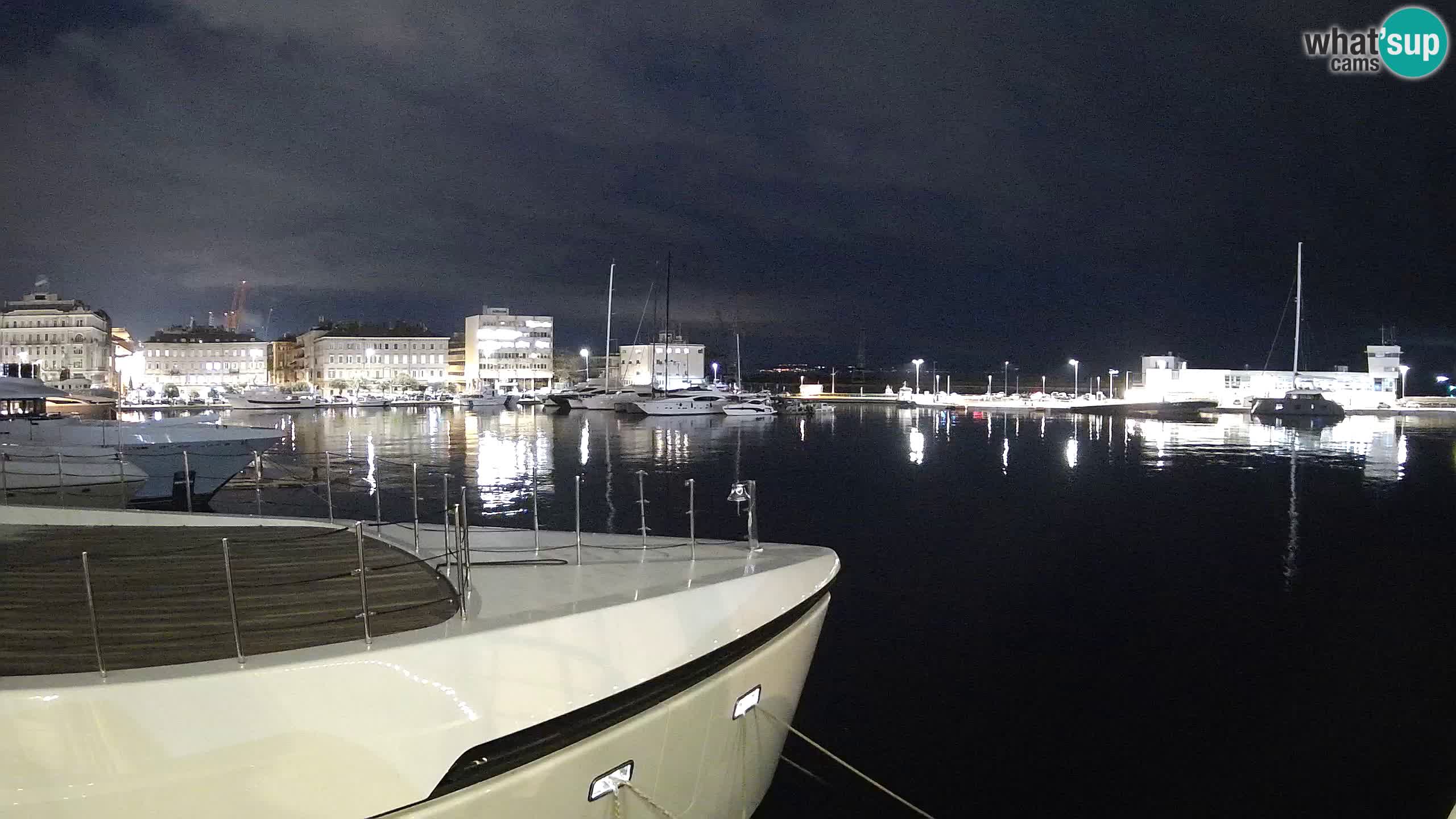 Rijeka – Botel Marina webcam en direct