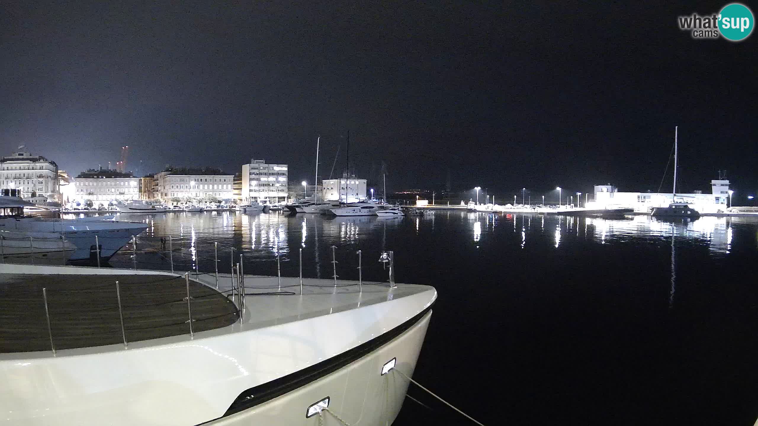 Reka – Botel Marina spletna kamera