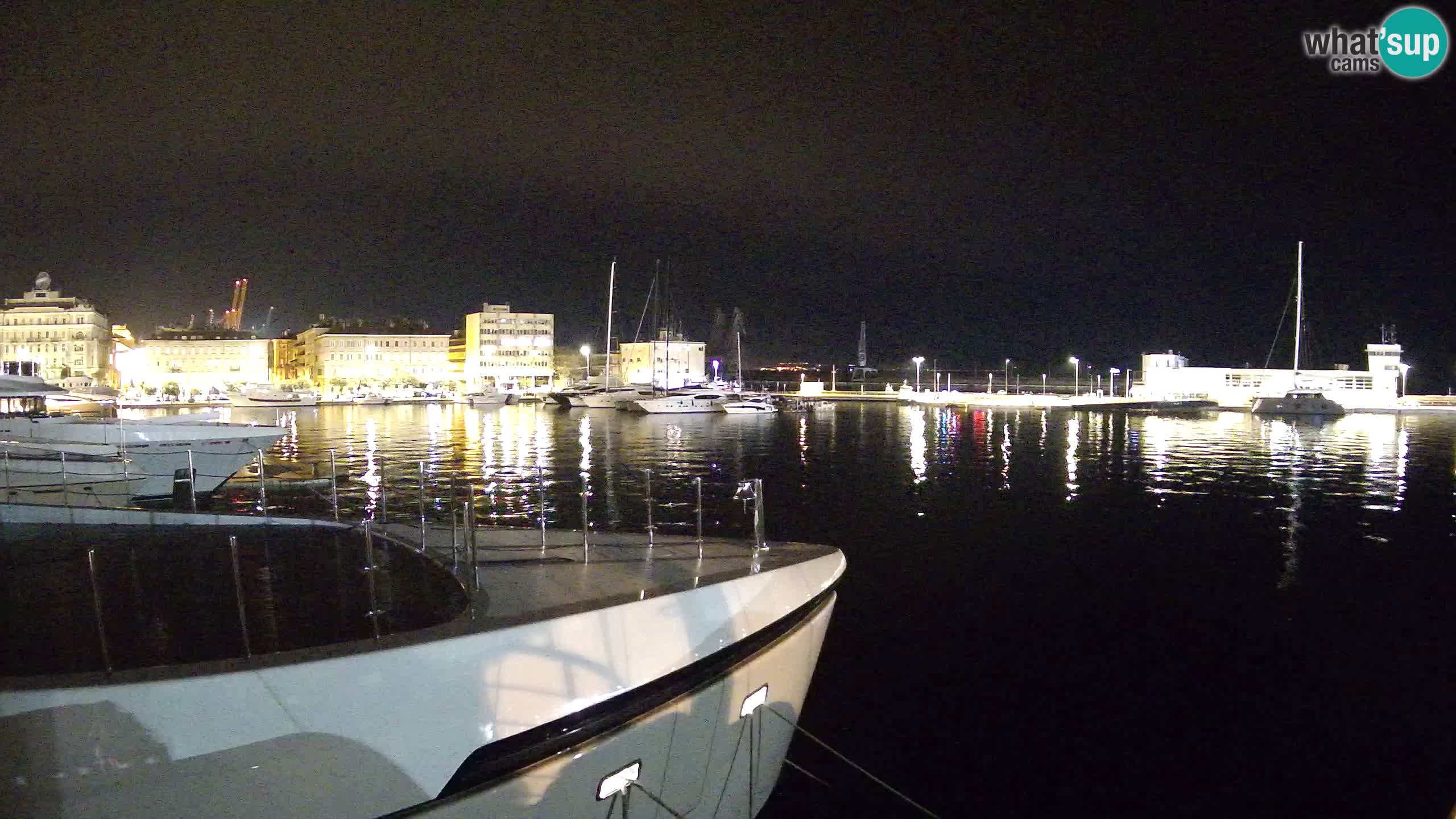 Botel Marina cámara web en vivo Rijeka