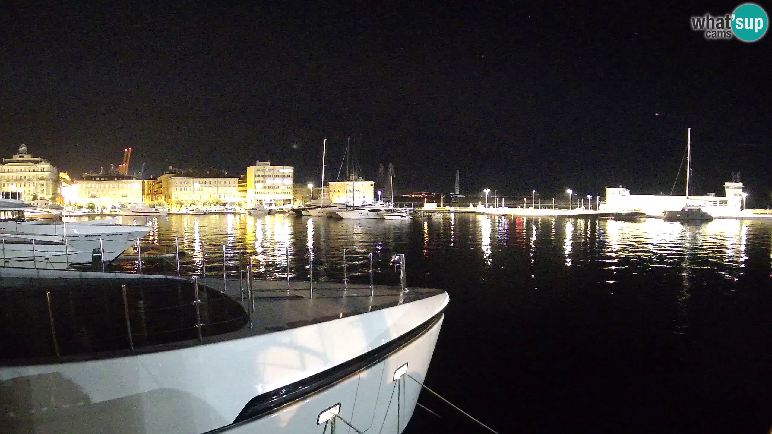 Rijeka – Botel Marina web kamera